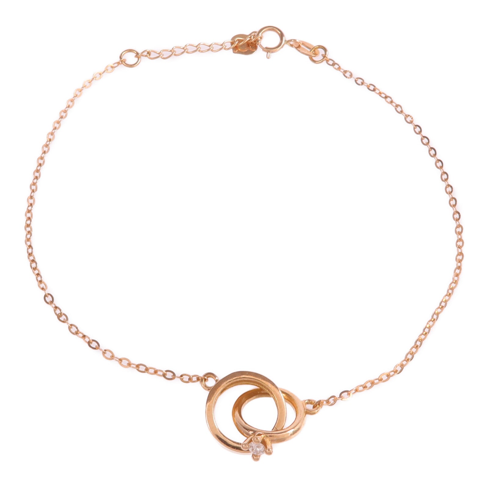 JEWELRY 18K玫瑰金Diamond Bracelet鑽石手鏈