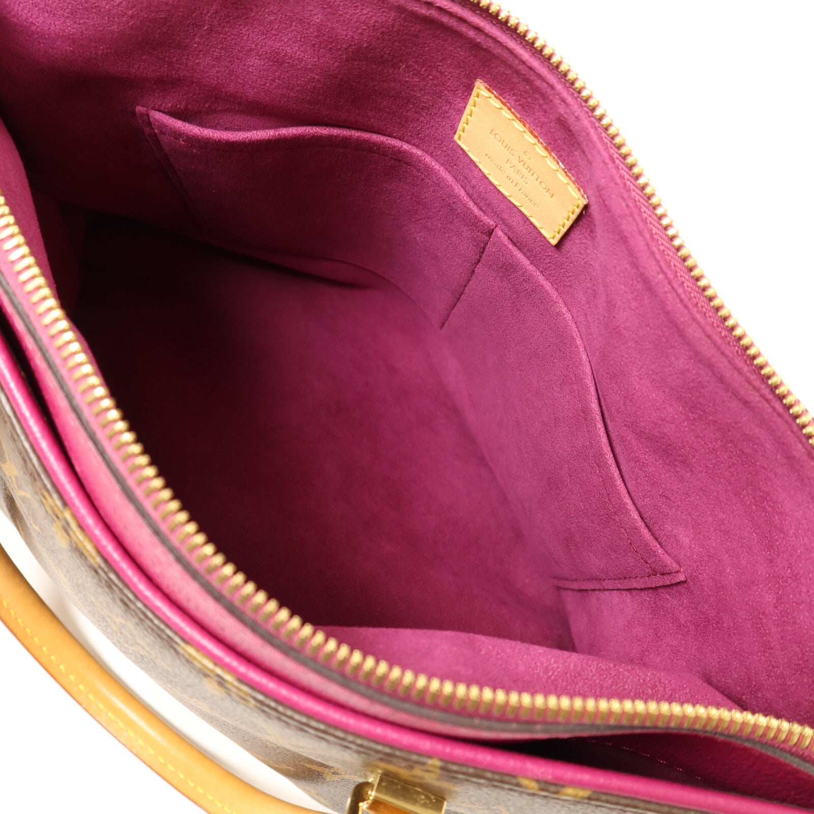 LOUIS VUITTON Monogram Pallas金扣手挽肩背兩用袋