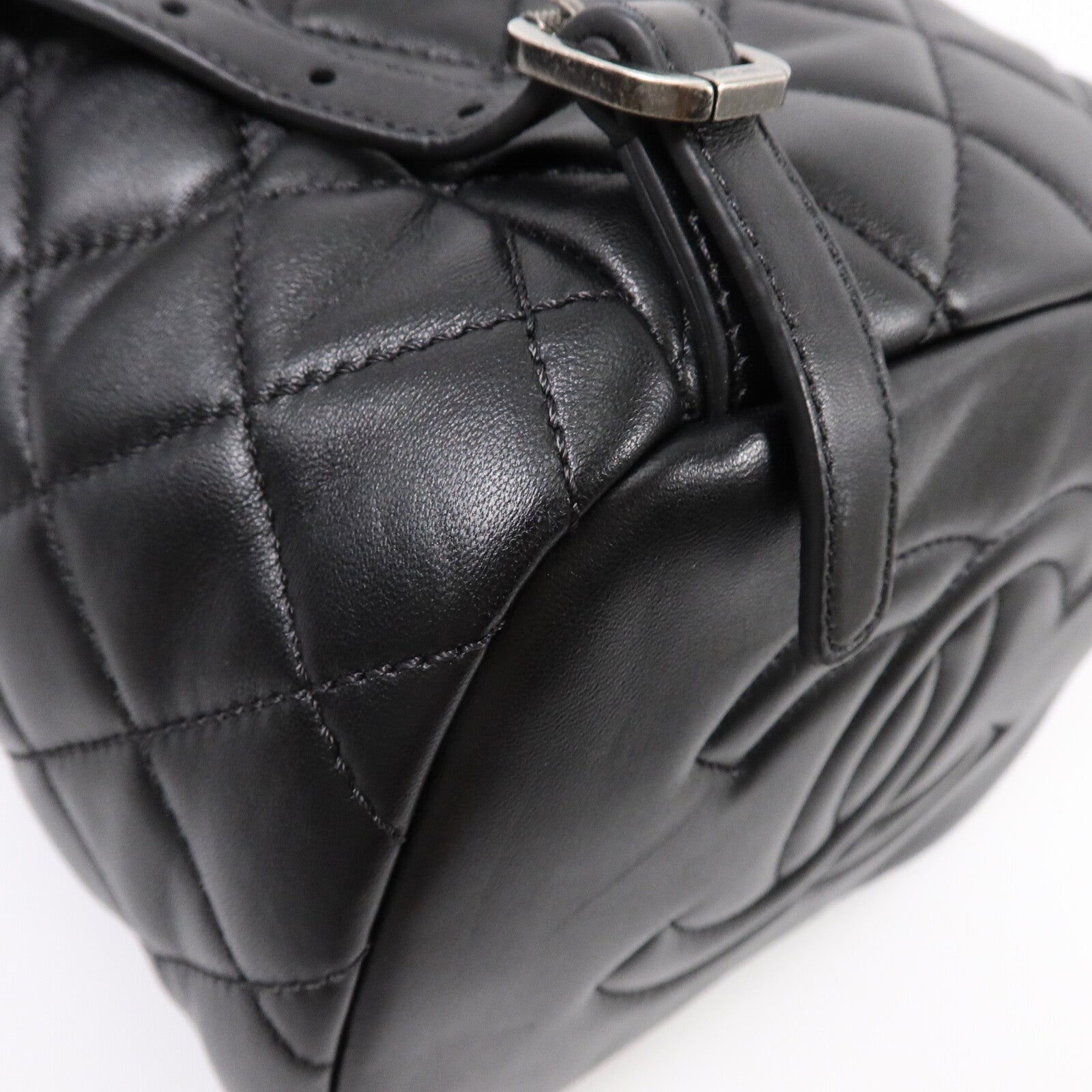CHANEL 羊皮皮革Urban Spirit Backpack鏈帶背包