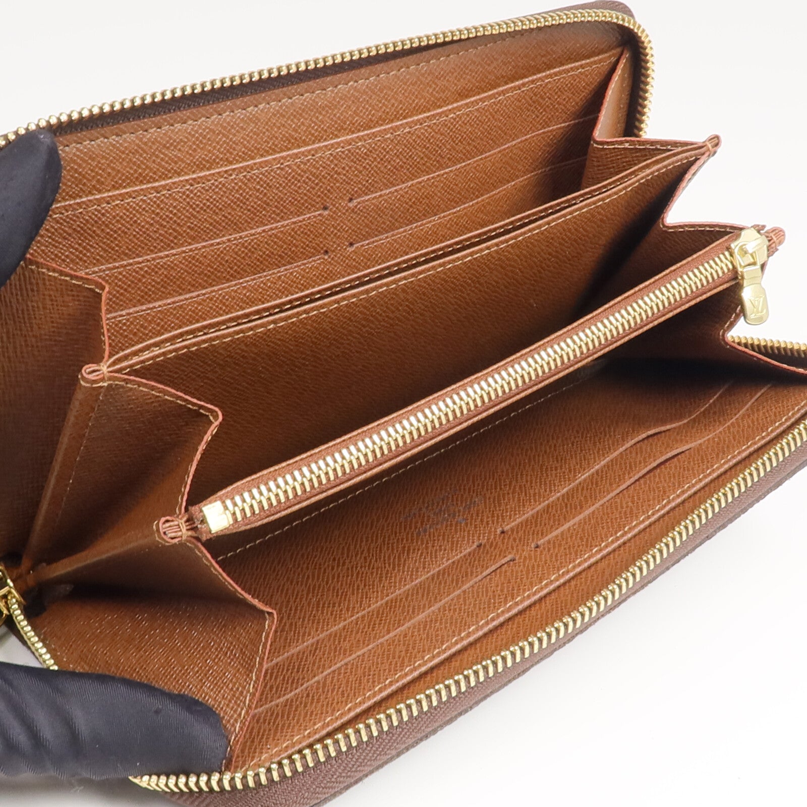 LOUIS VUITTON Monogram Zippy Long Wallet金扣長錢包