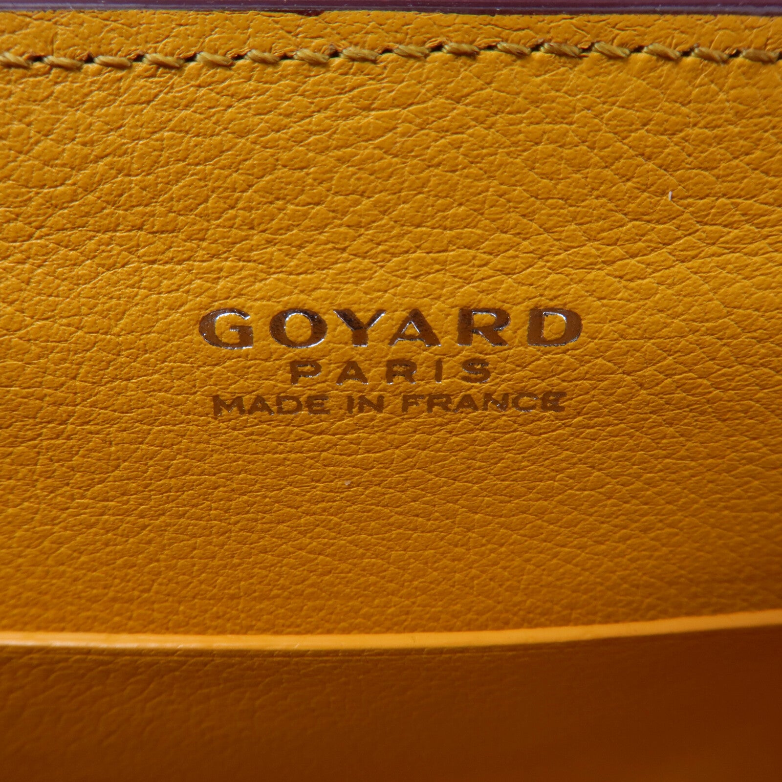 GOYARD 塗層帆布Saigon Souple Mini Bag手挽肩背兩用袋