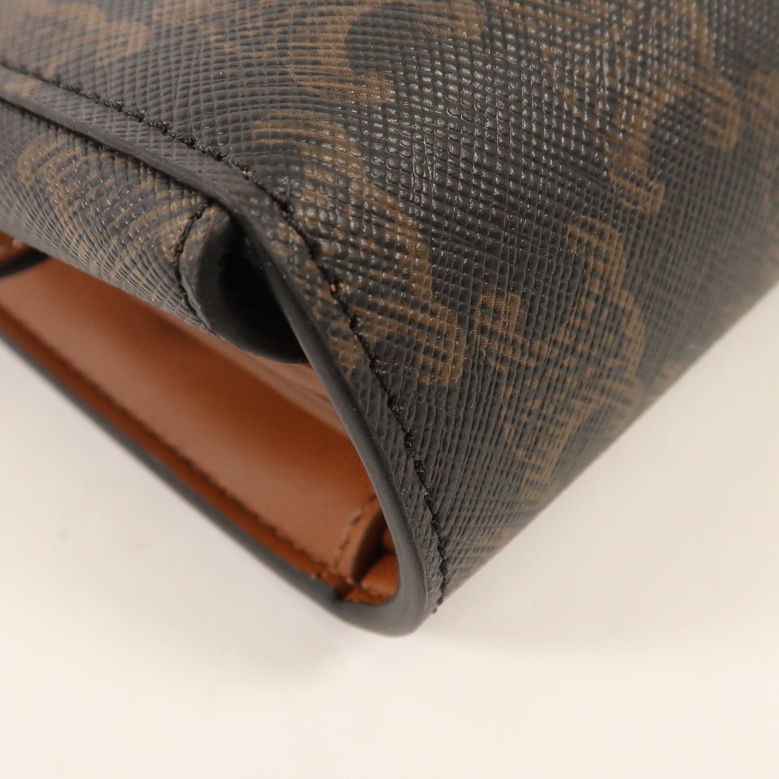 CELINE 塗層帆布Travel Kit金扣旅行組