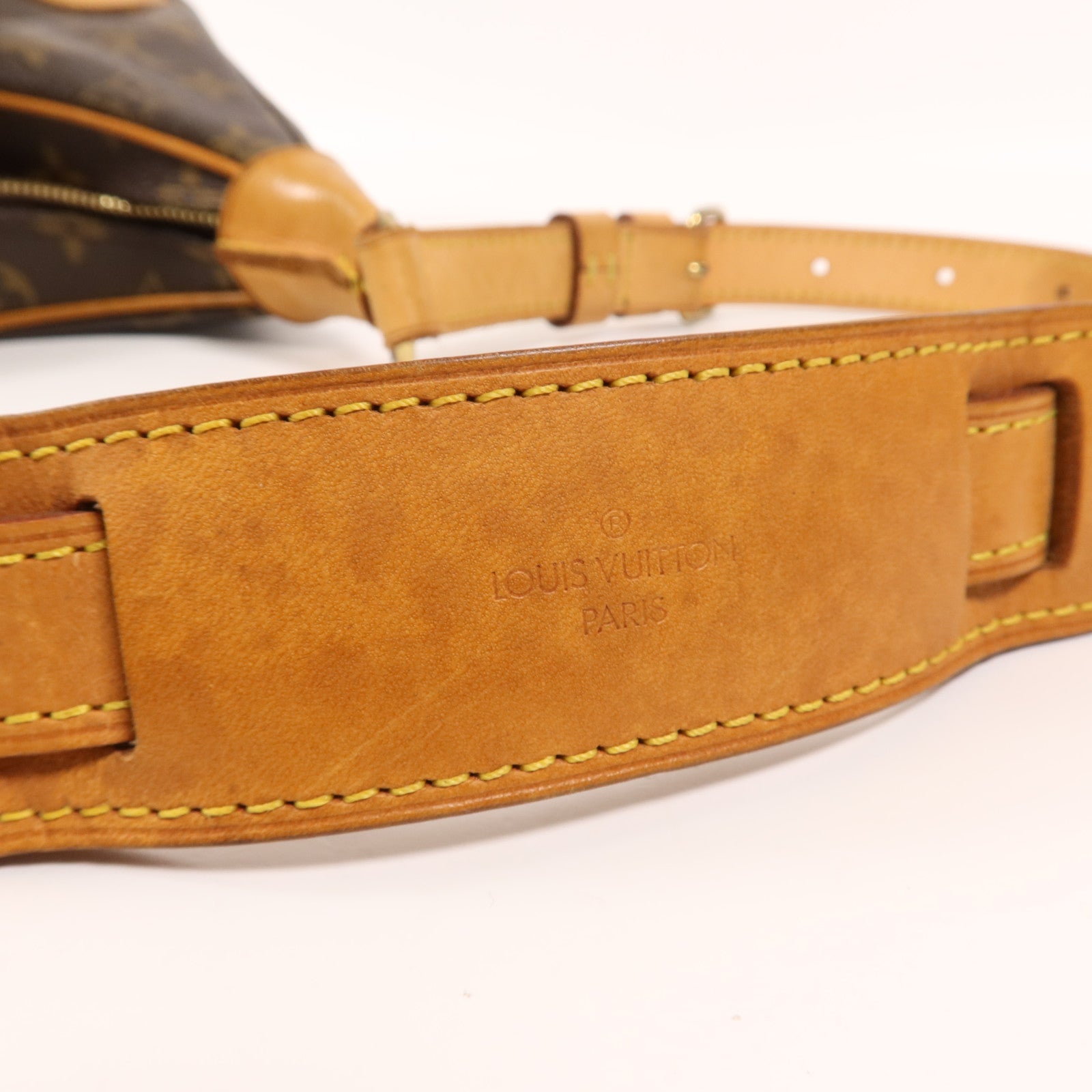 LOUIS VUITTON 【激減優惠】Monogram Boulogne金扣肩背袋