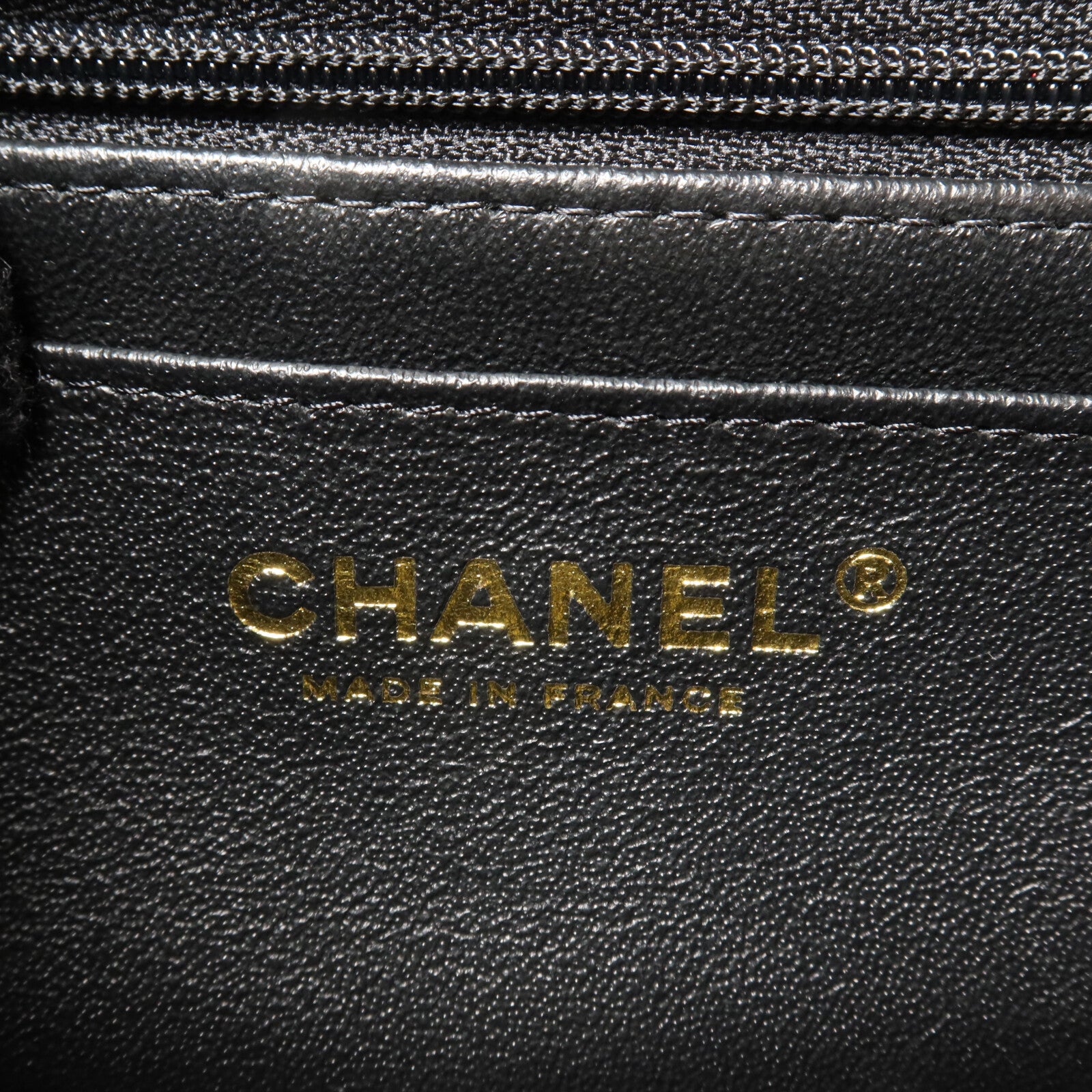 CHANEL 羊皮皮革Chain Shoulder鏈帶手挽肩背兩用袋