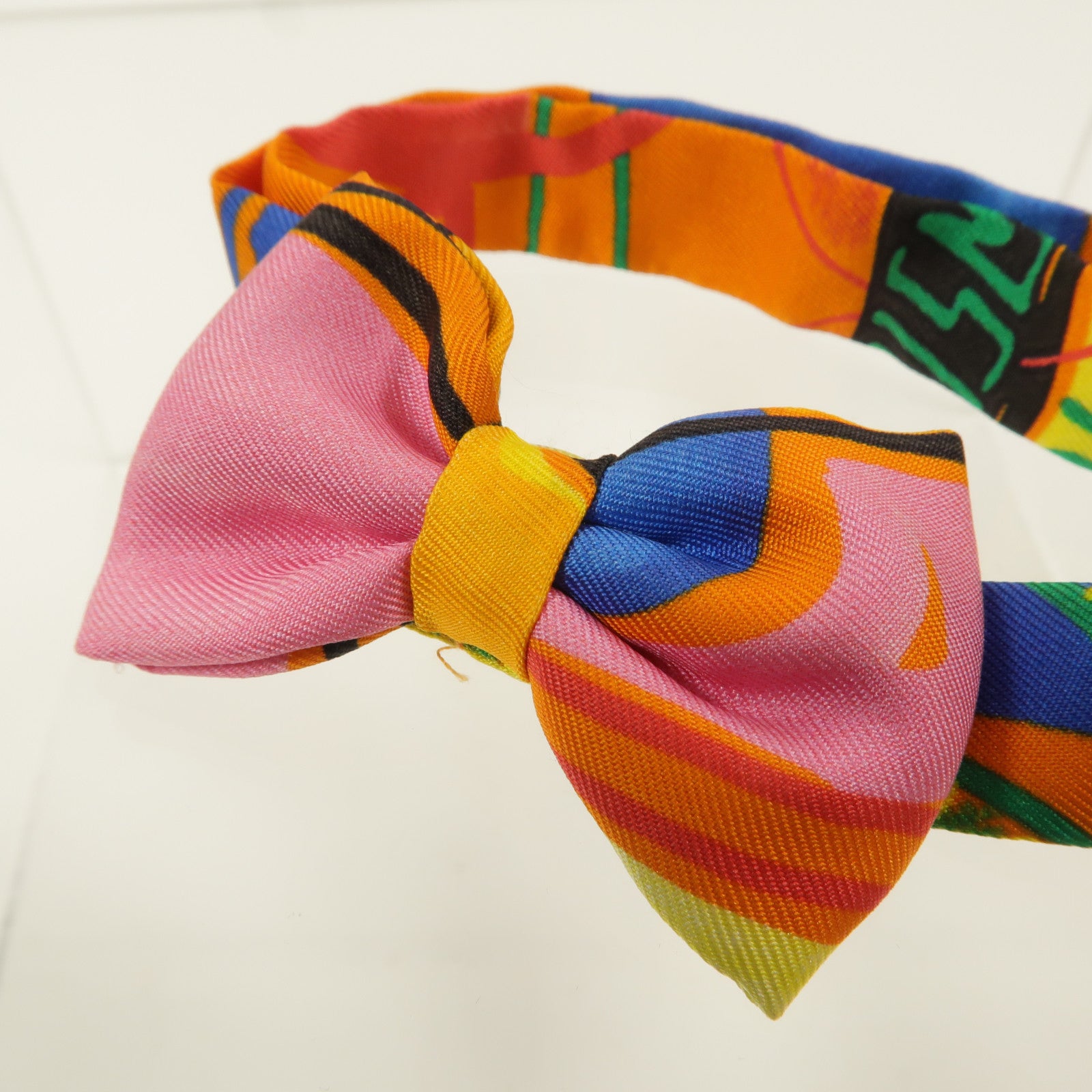 HERMES 絲質Bowtie領結