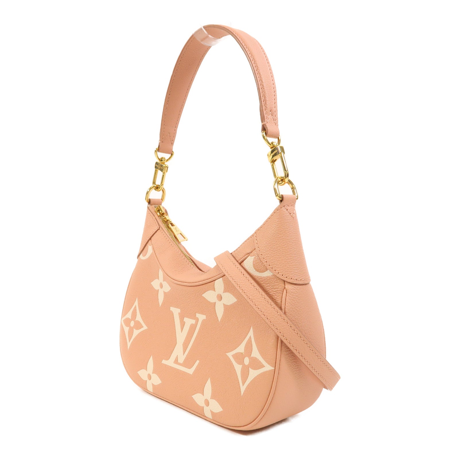 LOUIS VUITTON 【激減優惠】Monogram Empreinte Bagatelle金扣肩背袋
