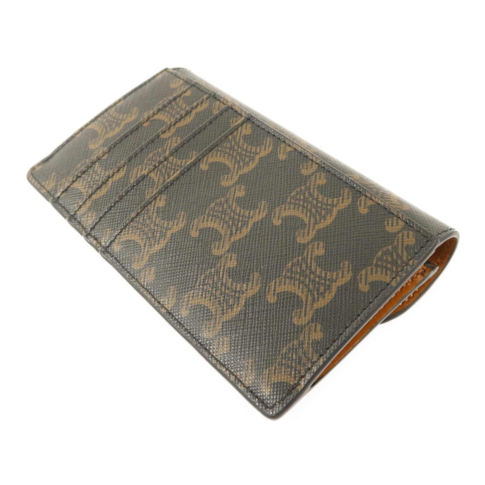 CELINE 塗層帆布Card Case金扣卡片套