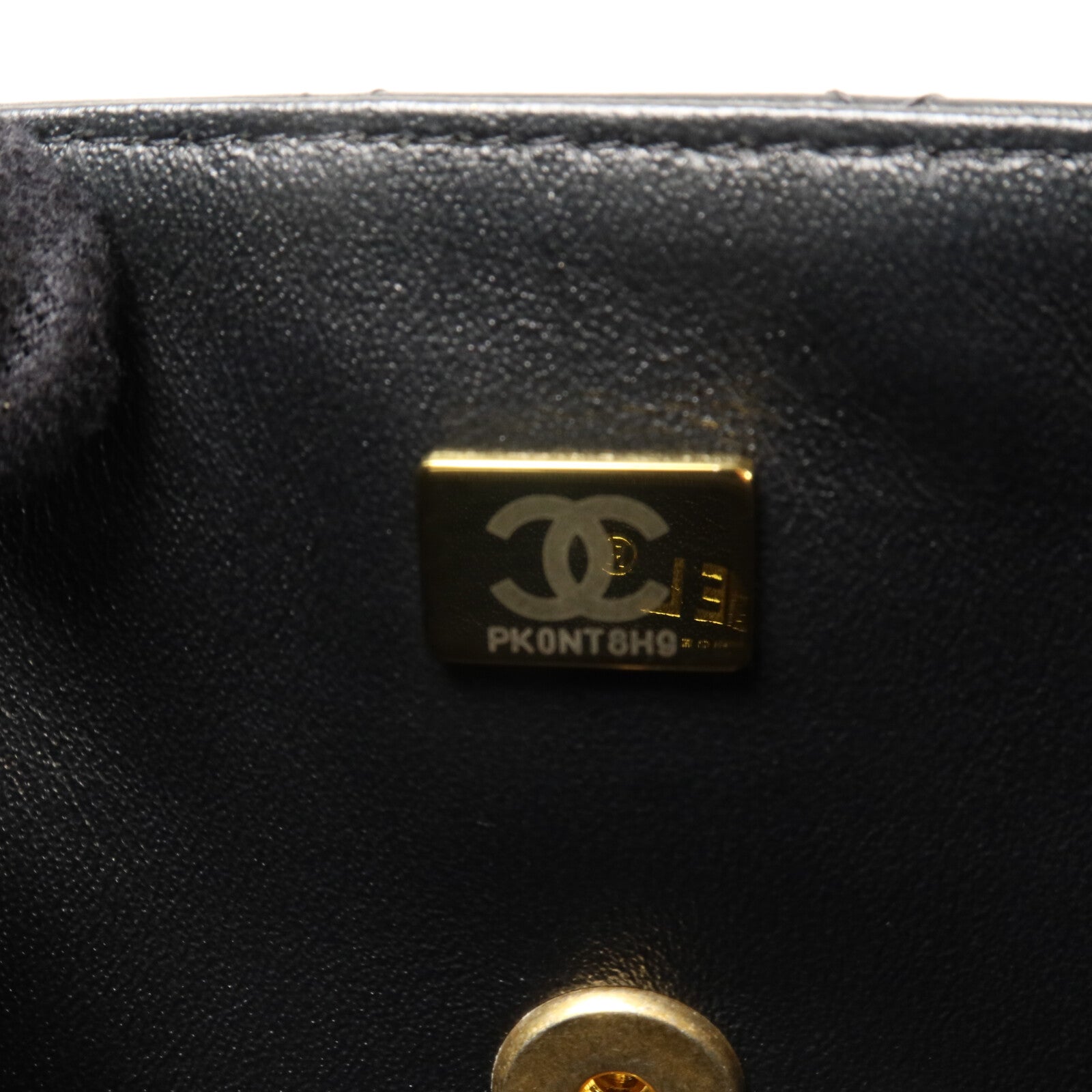 CHANEL 羊皮皮革Chain Shoulder鏈帶手挽肩背兩用袋