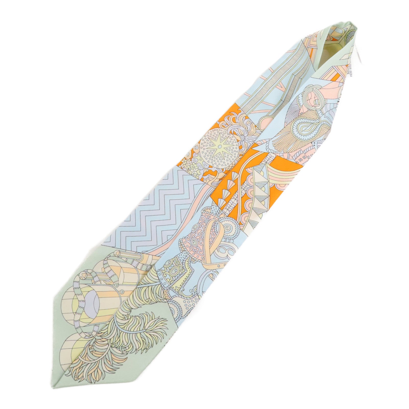 HERMES 絲質Twilly絲巾