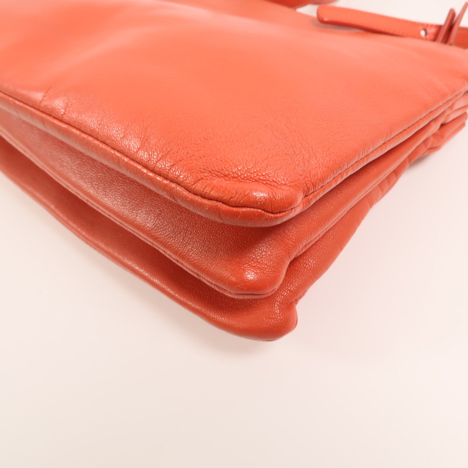 CELINE 羊皮皮革Trio Large金扣肩背袋