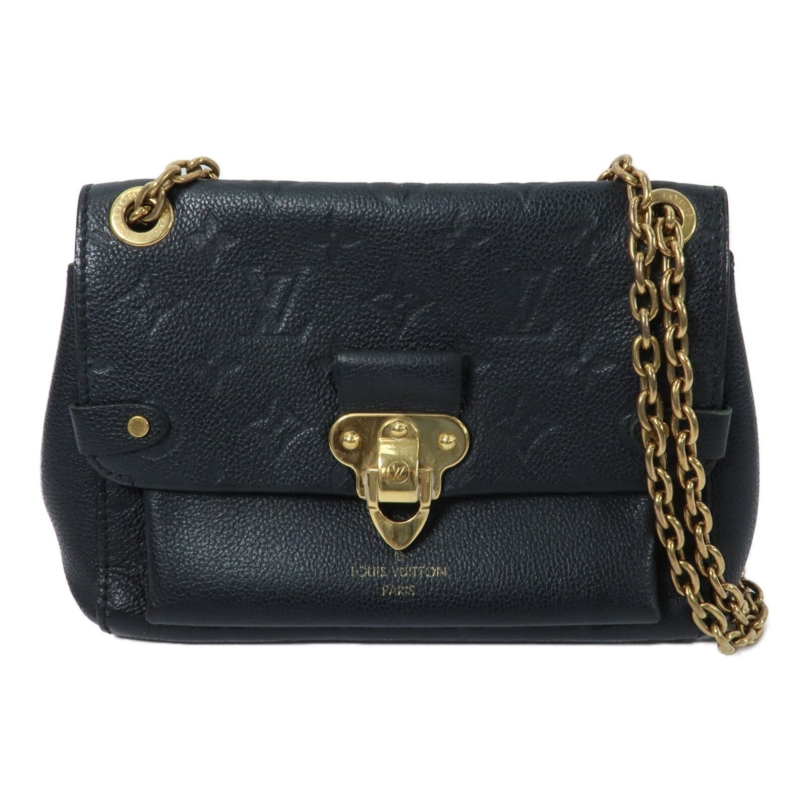 LOUIS VUITTON Monogram Empreinte Vavin BB鏈帶肩背袋