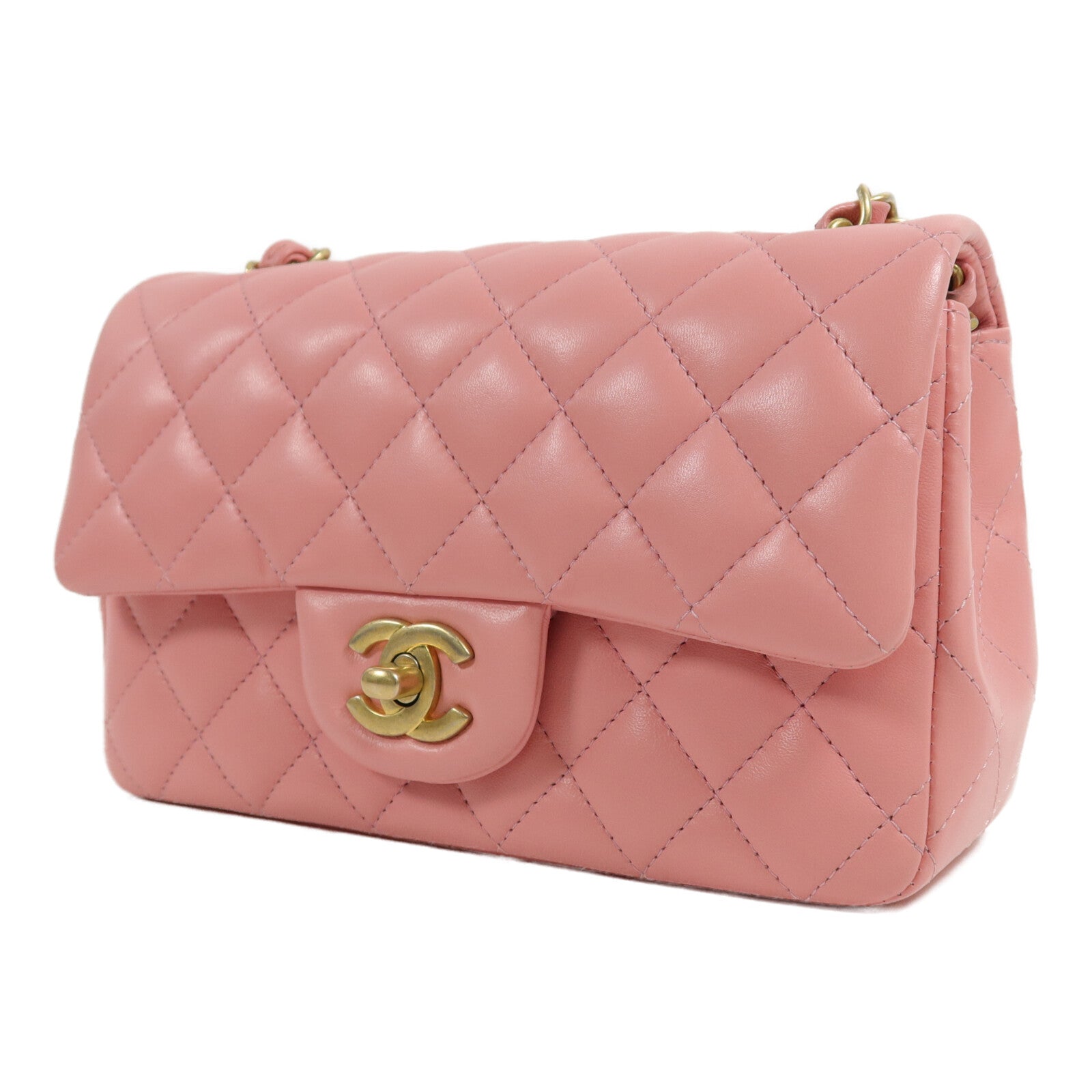 CHANEL 羊皮皮革Classic 20鏈帶肩背袋