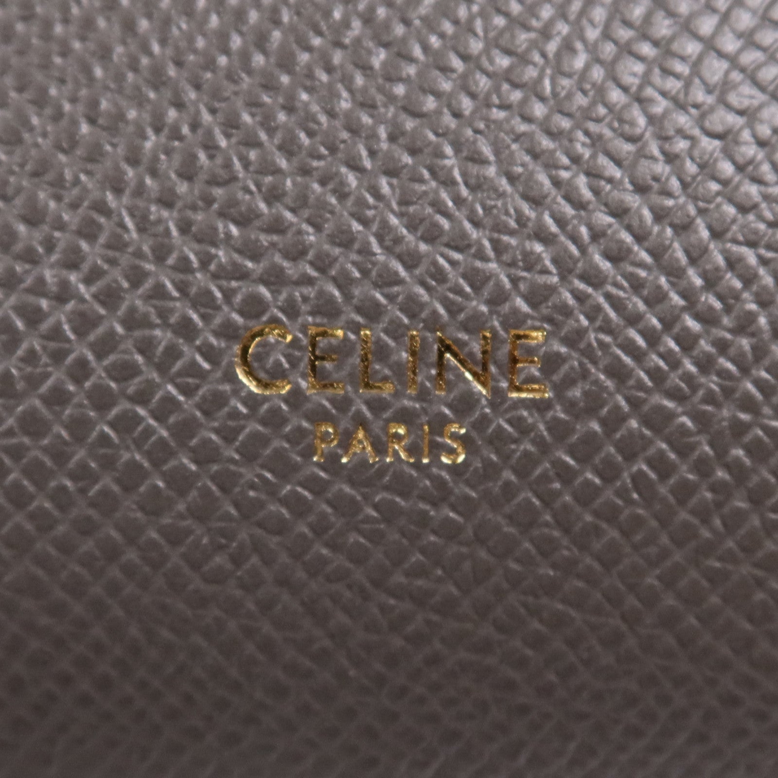 CELINE 牛皮皮革Mini Belt Bag金扣手挽肩背兩用袋