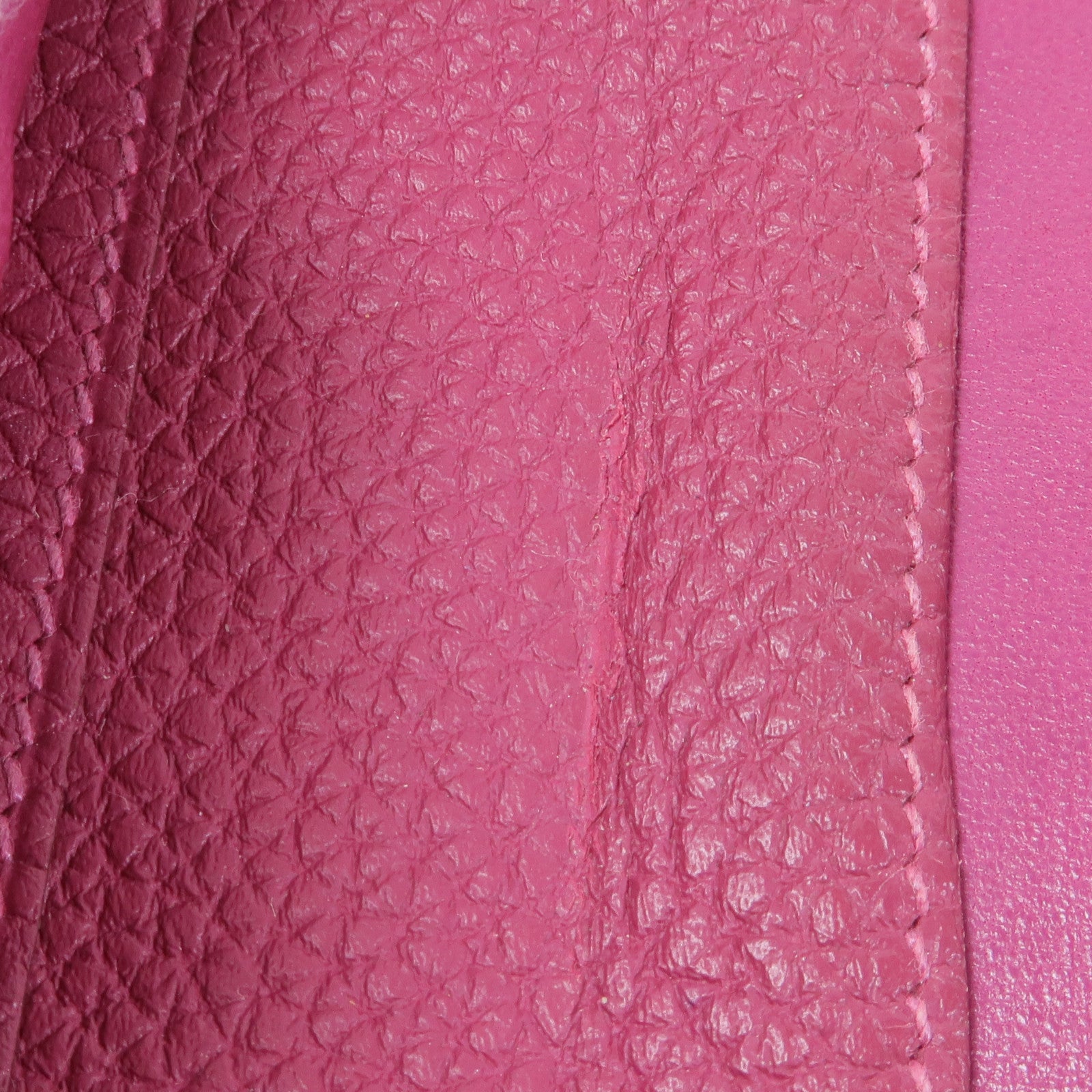 HERMES Togo皮革Dogon GM金扣長錢包