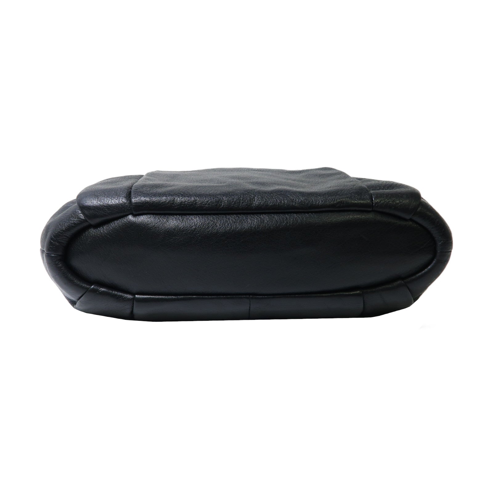 COACH 皮革2 Way Shoulder Bag金扣手挽肩背兩用袋黑色