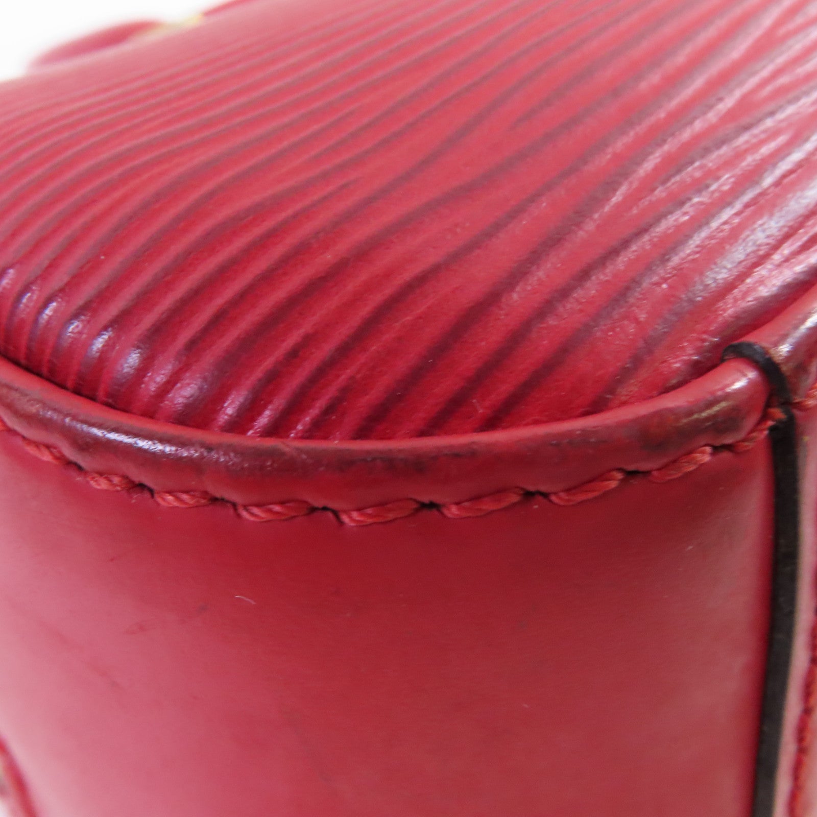LOUIS VUITTON 【激減優惠】Epi Jasmin Handbag金扣手挽袋紅色