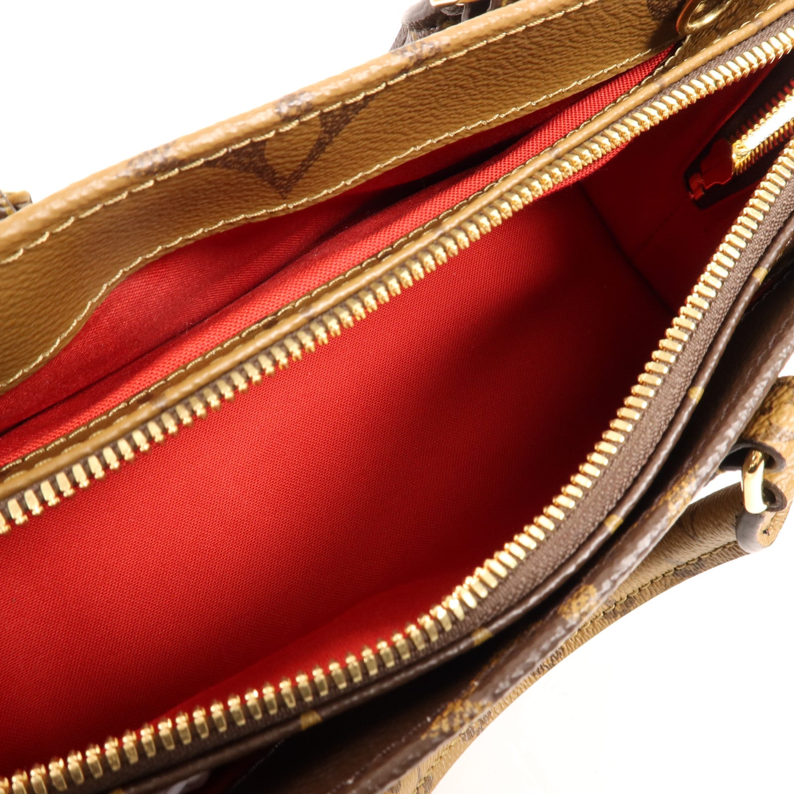 LOUIS VUITTON Monogram Giant Reverse On The Go East West金扣手挽肩背兩用袋