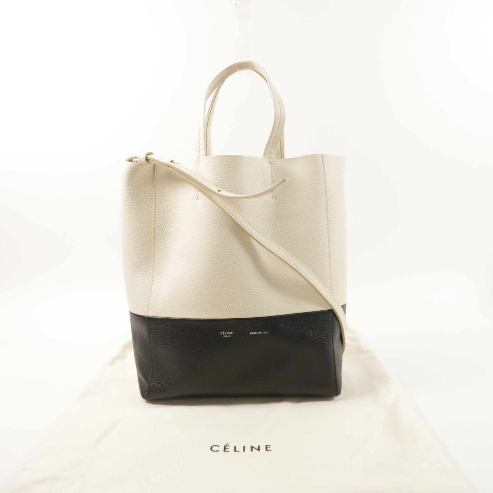 CELINE 牛皮皮革Small Vertical Cabas手挽肩背兩用袋