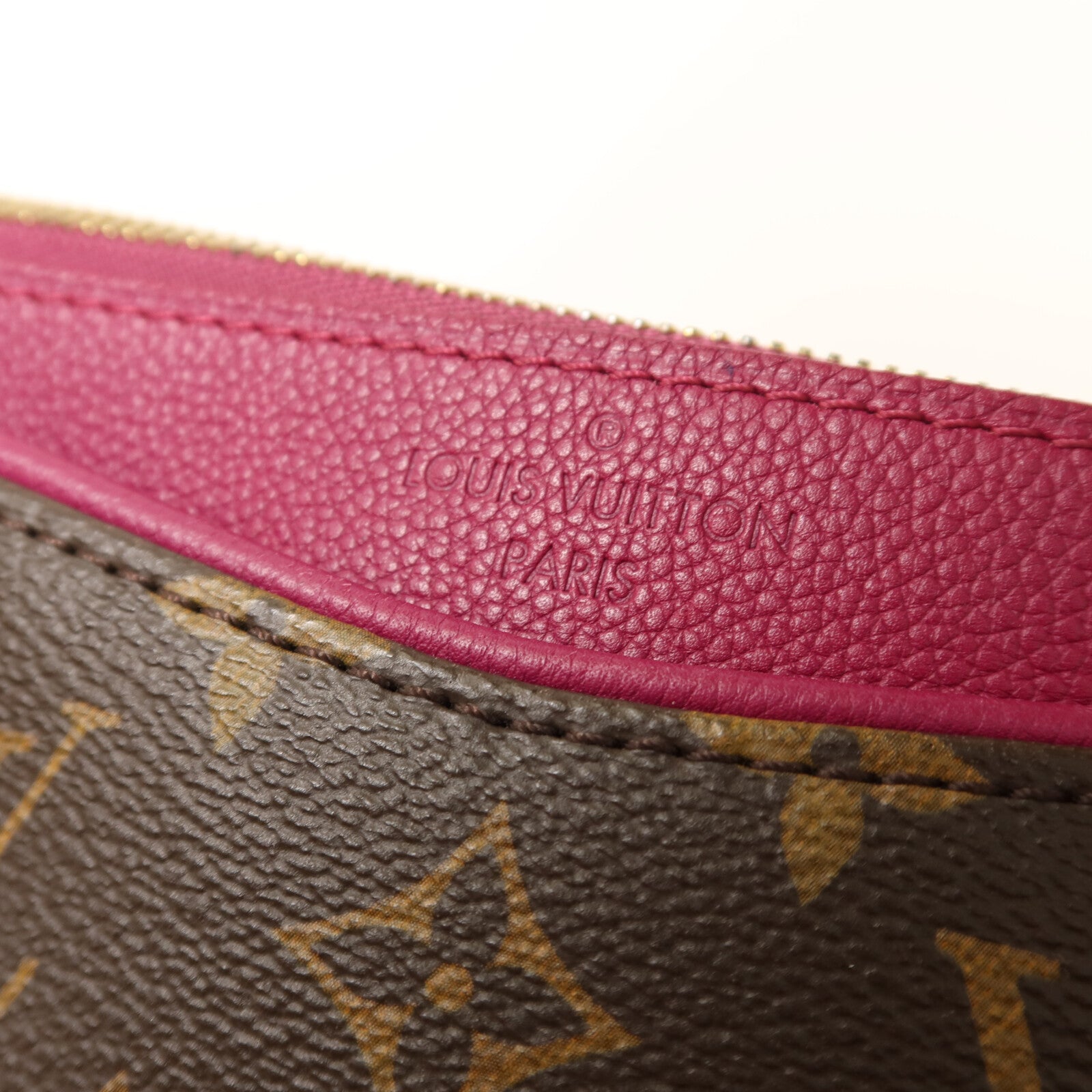 LOUIS VUITTON Monogram Pallas金扣手挽肩背兩用袋