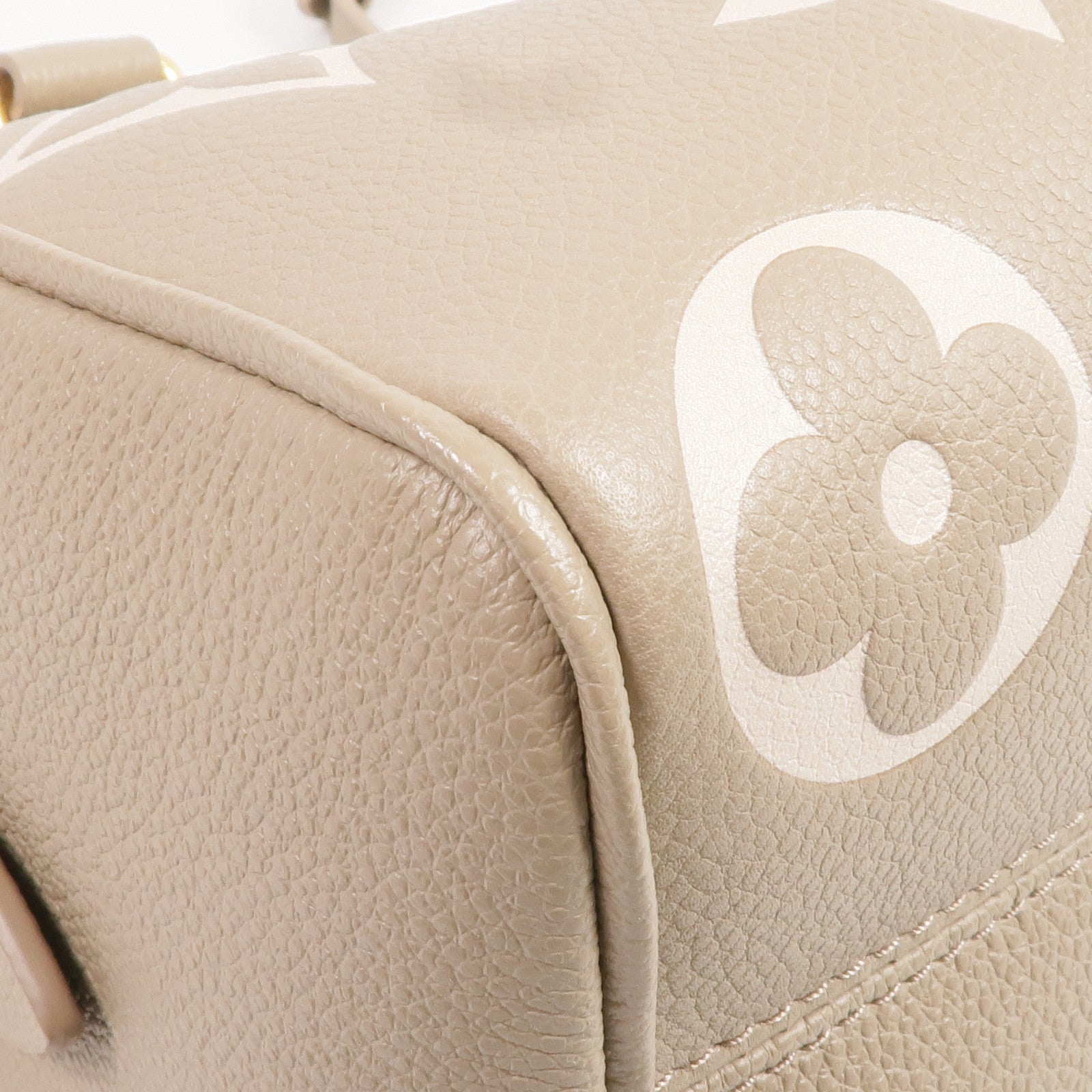 LOUIS VUITTON Monogram Empreinte Speedy Bandouliere 20金扣手挽肩背兩用袋