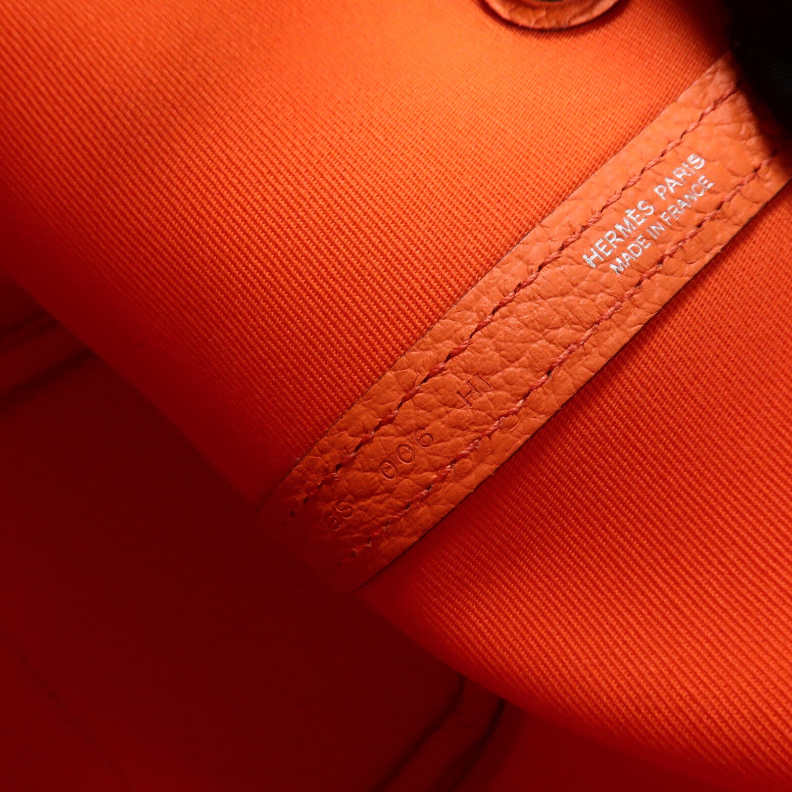 HERMES 帆布/Negonda皮革Garden Party TPM手挽袋