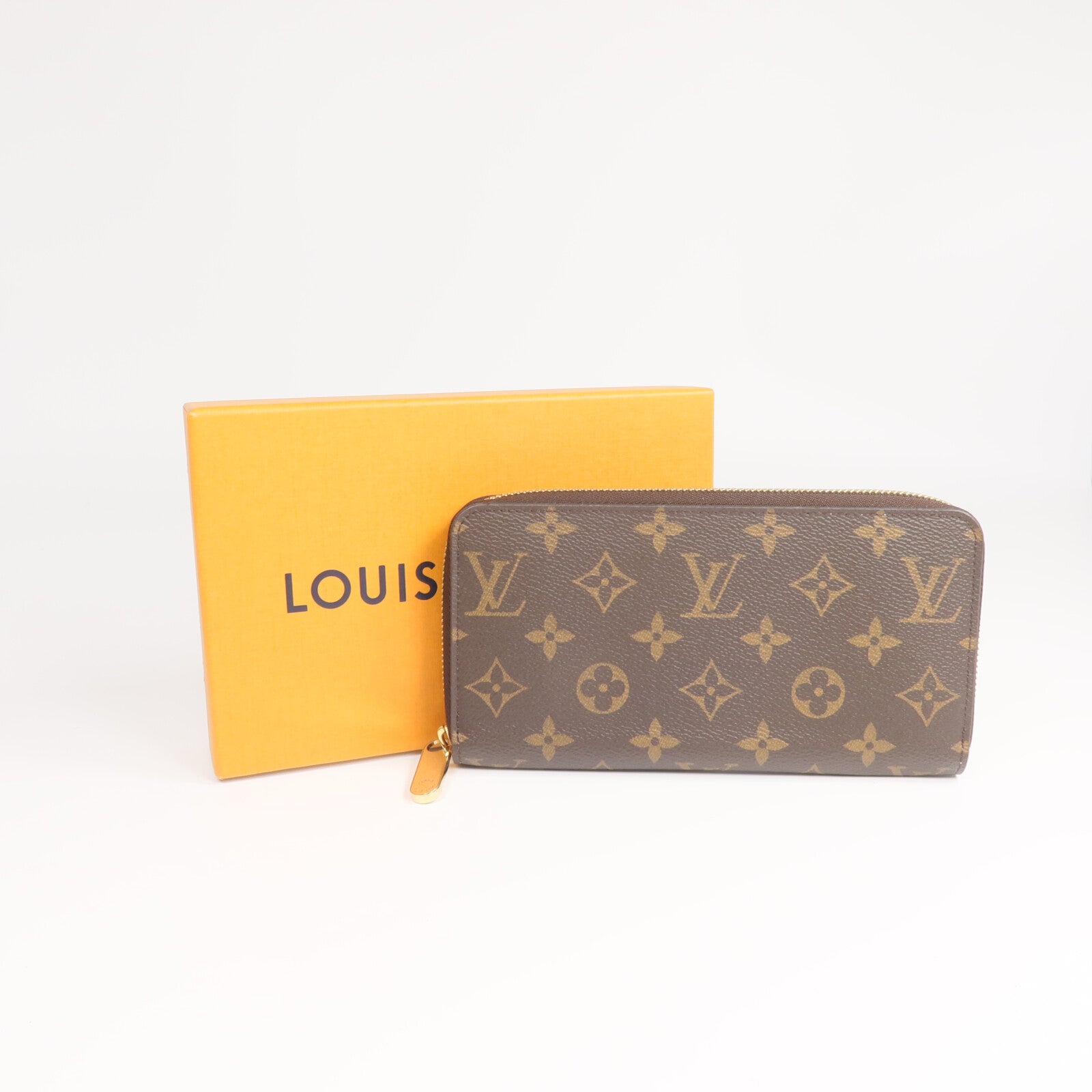 LOUIS VUITTON Monogram Zippy Long Wallet金扣長錢包