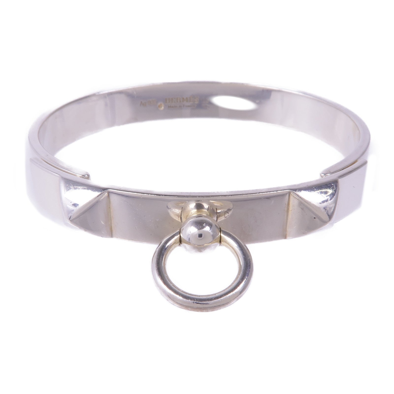 HERMES 925純銀Collier De Chien手鐲