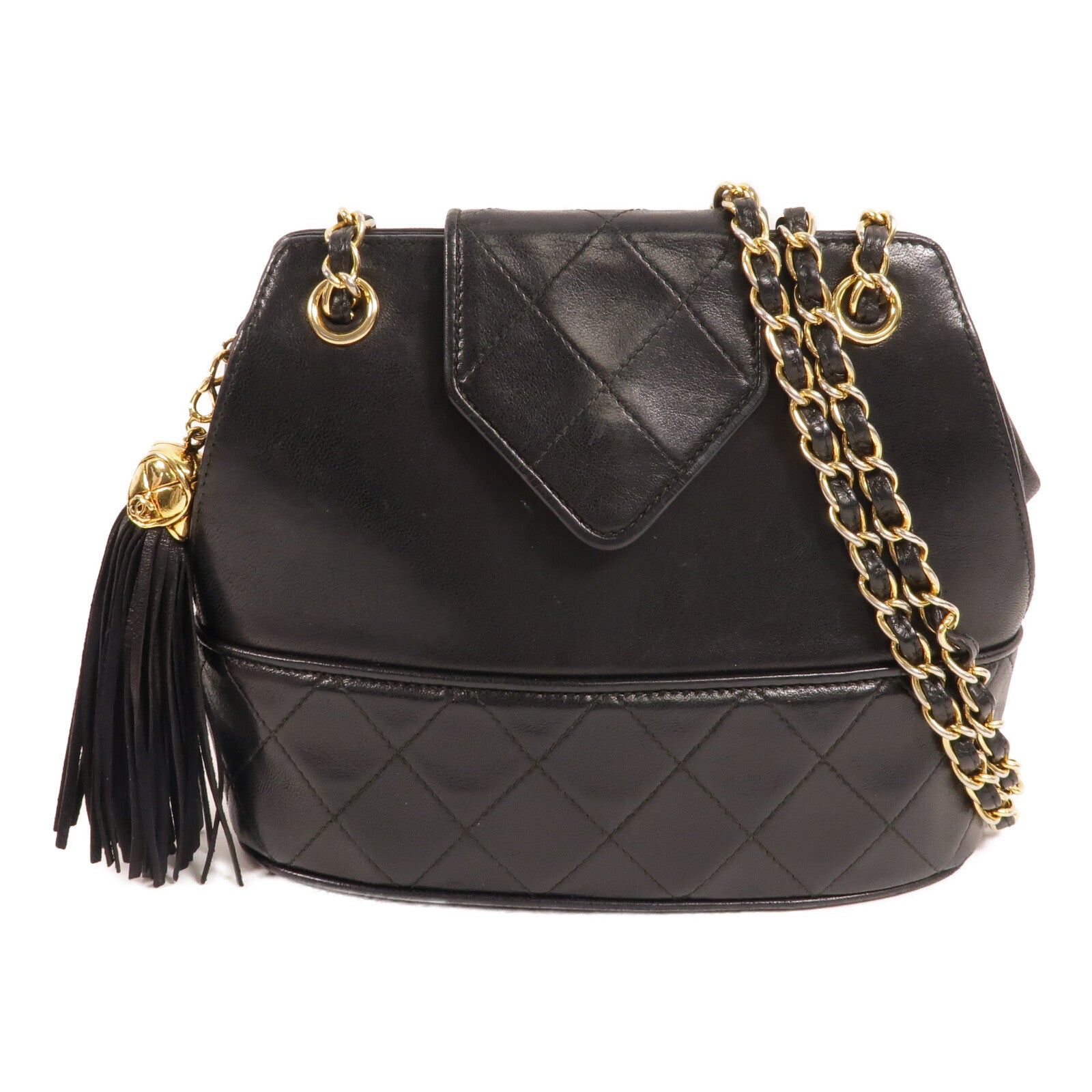 CHANEL 羊皮皮革Vintage Tassel Bag肩背袋