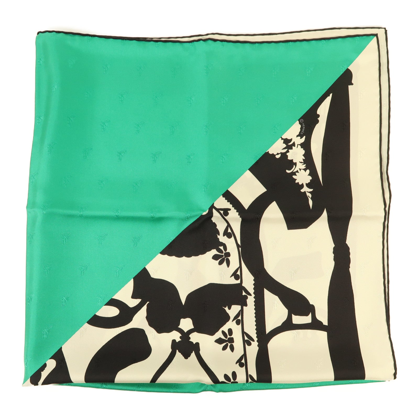 HERMES 絲質Scarf 90x90絲巾