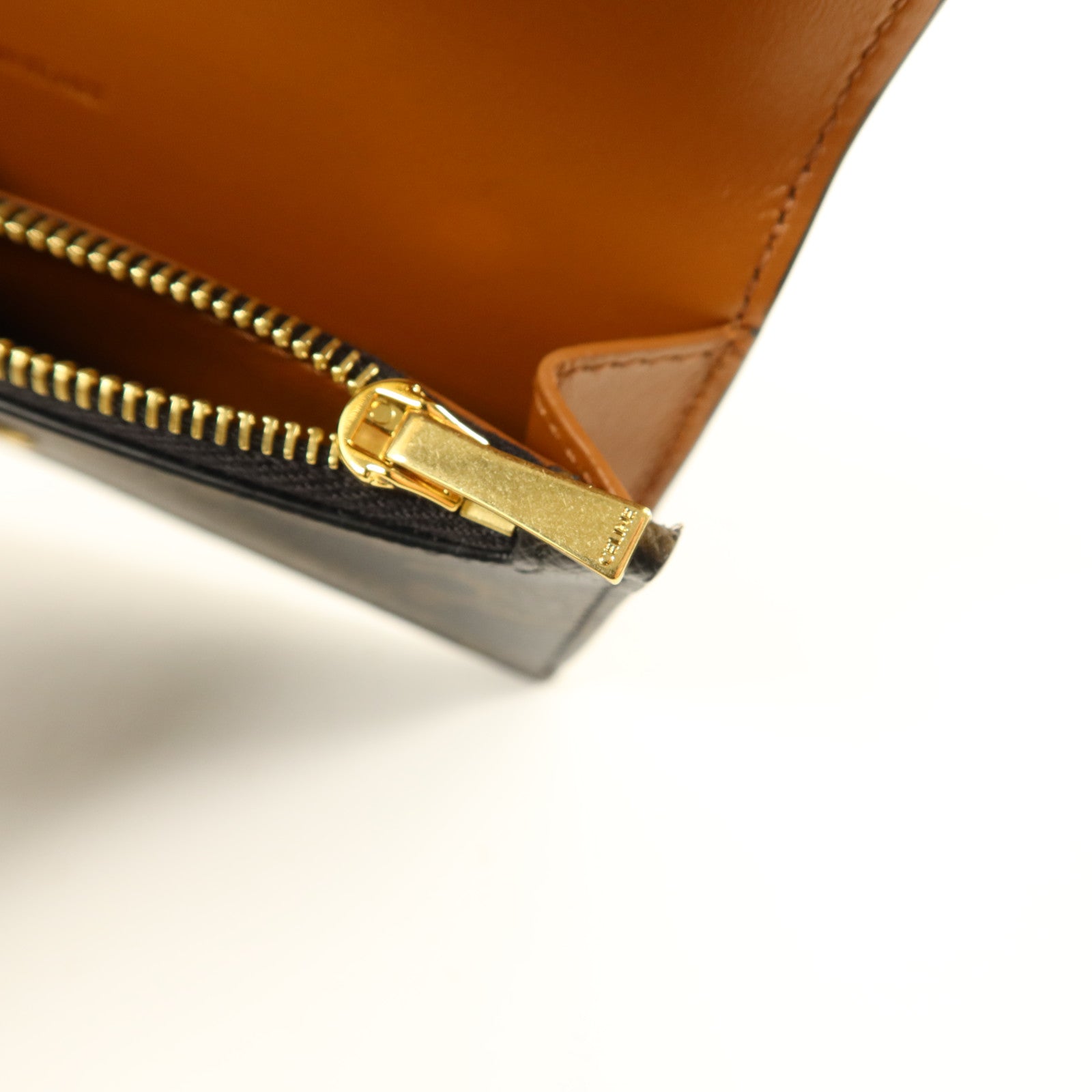CELINE 塗層帆布Card Case金扣卡片套