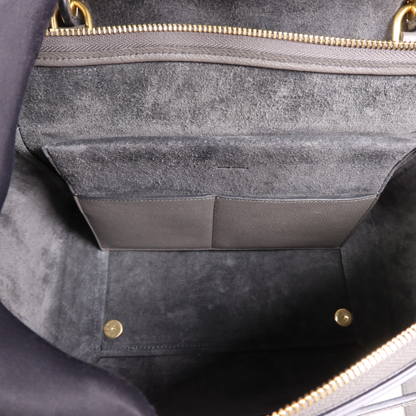 CELINE 牛皮皮革Mini Belt Bag金扣手挽肩背兩用袋