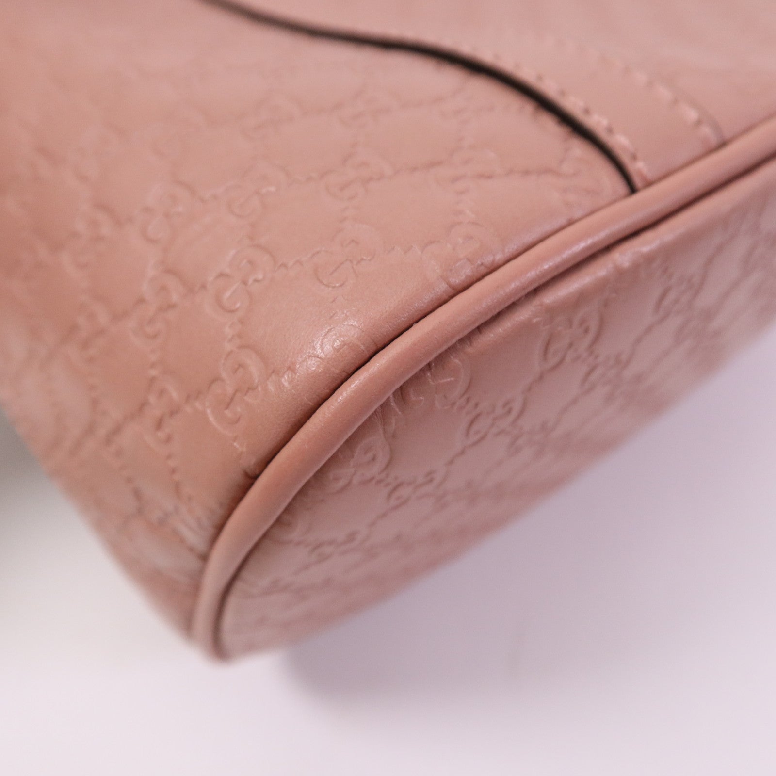 GUCCI 牛皮皮革2 Way Shoulder Bag金扣手挽肩背兩用袋