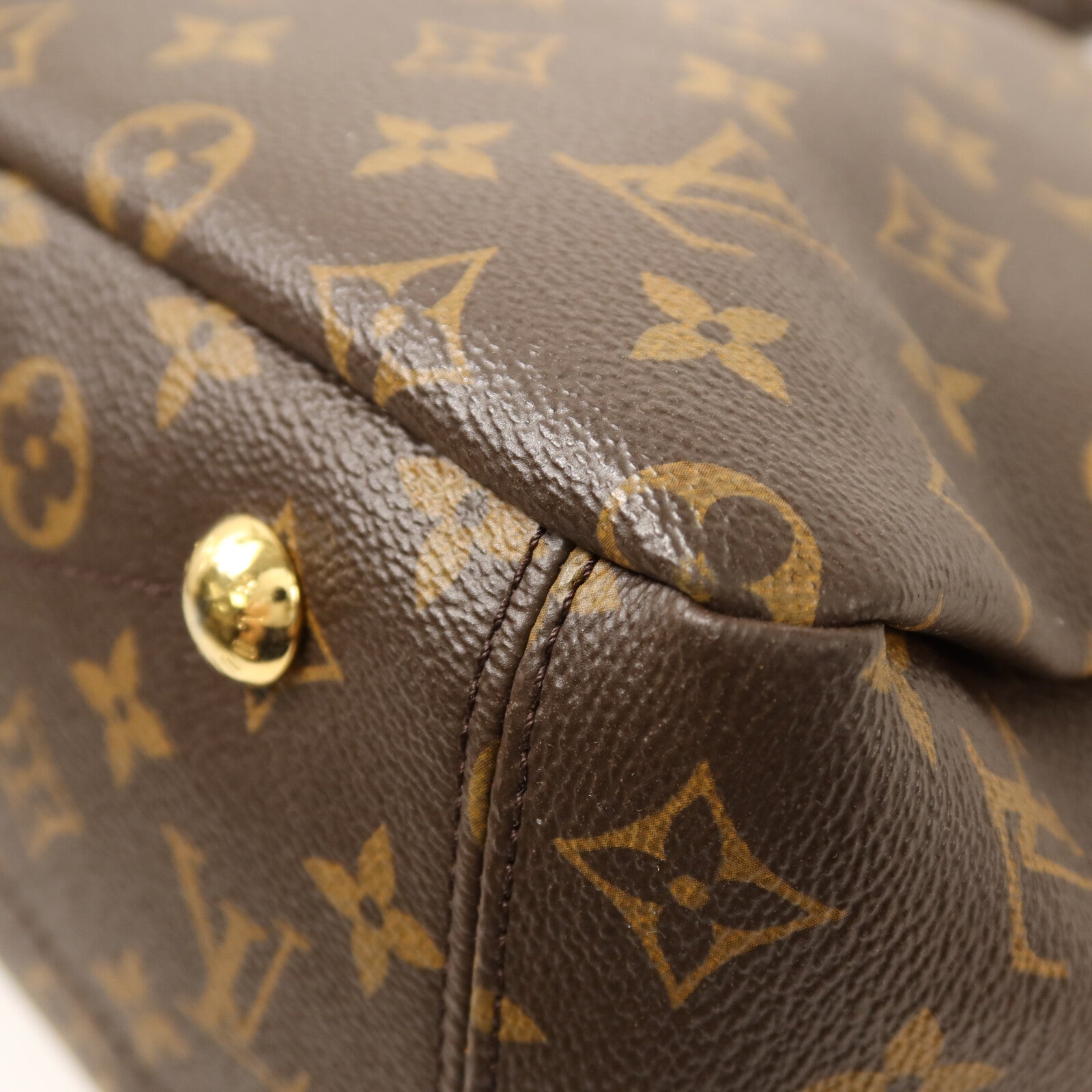 LOUIS VUITTON Monogram Pallas金扣手挽肩背兩用袋