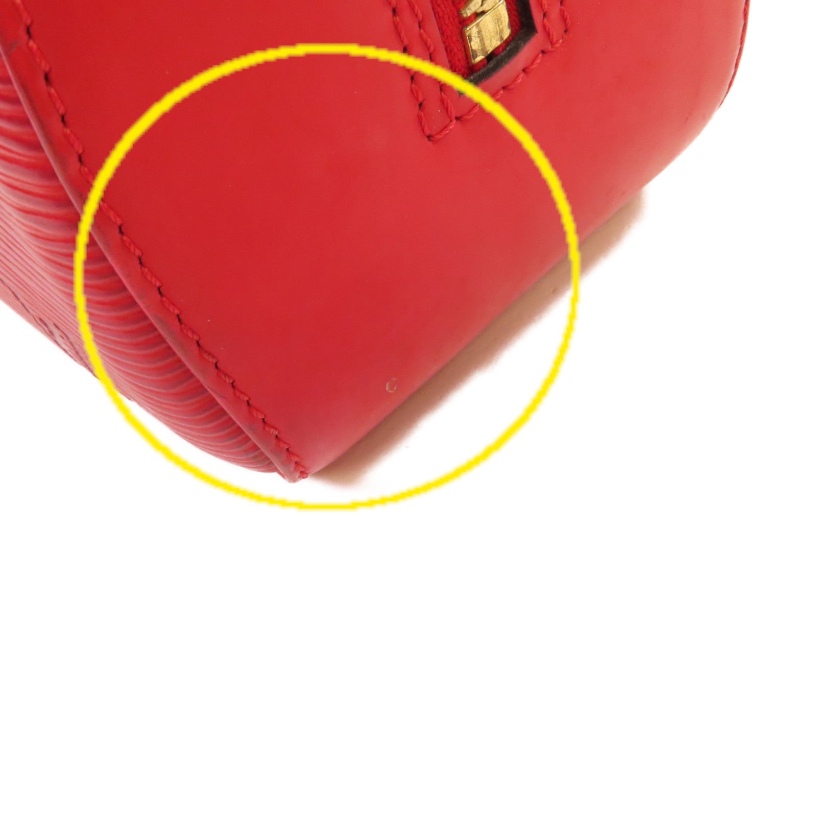 LOUIS VUITTON 【激減優惠】Epi Jasmin Handbag金扣手挽袋紅色
