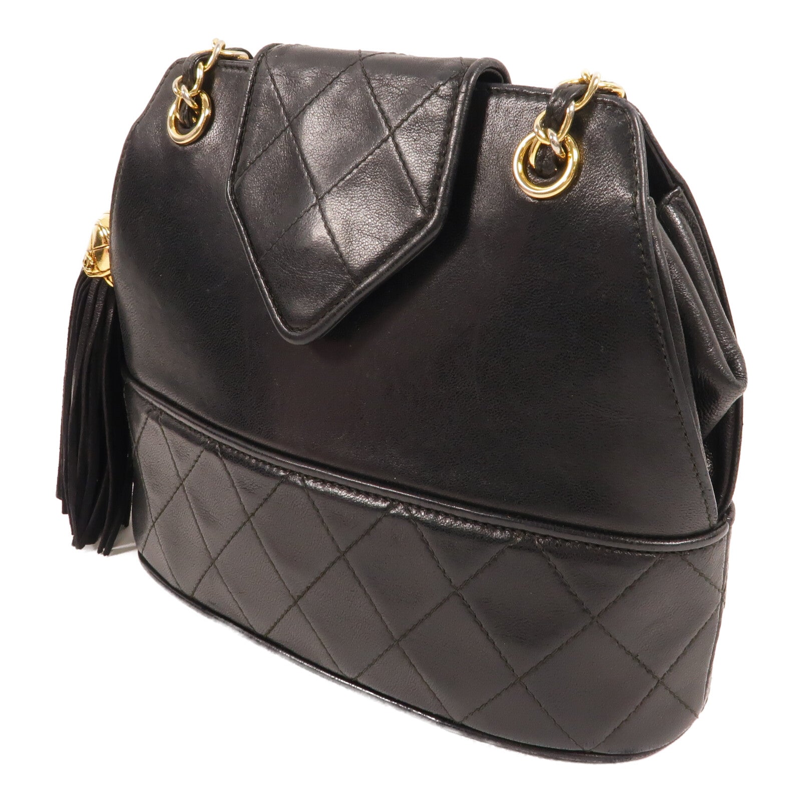 CHANEL 羊皮皮革Vintage Tassel Bag肩背袋
