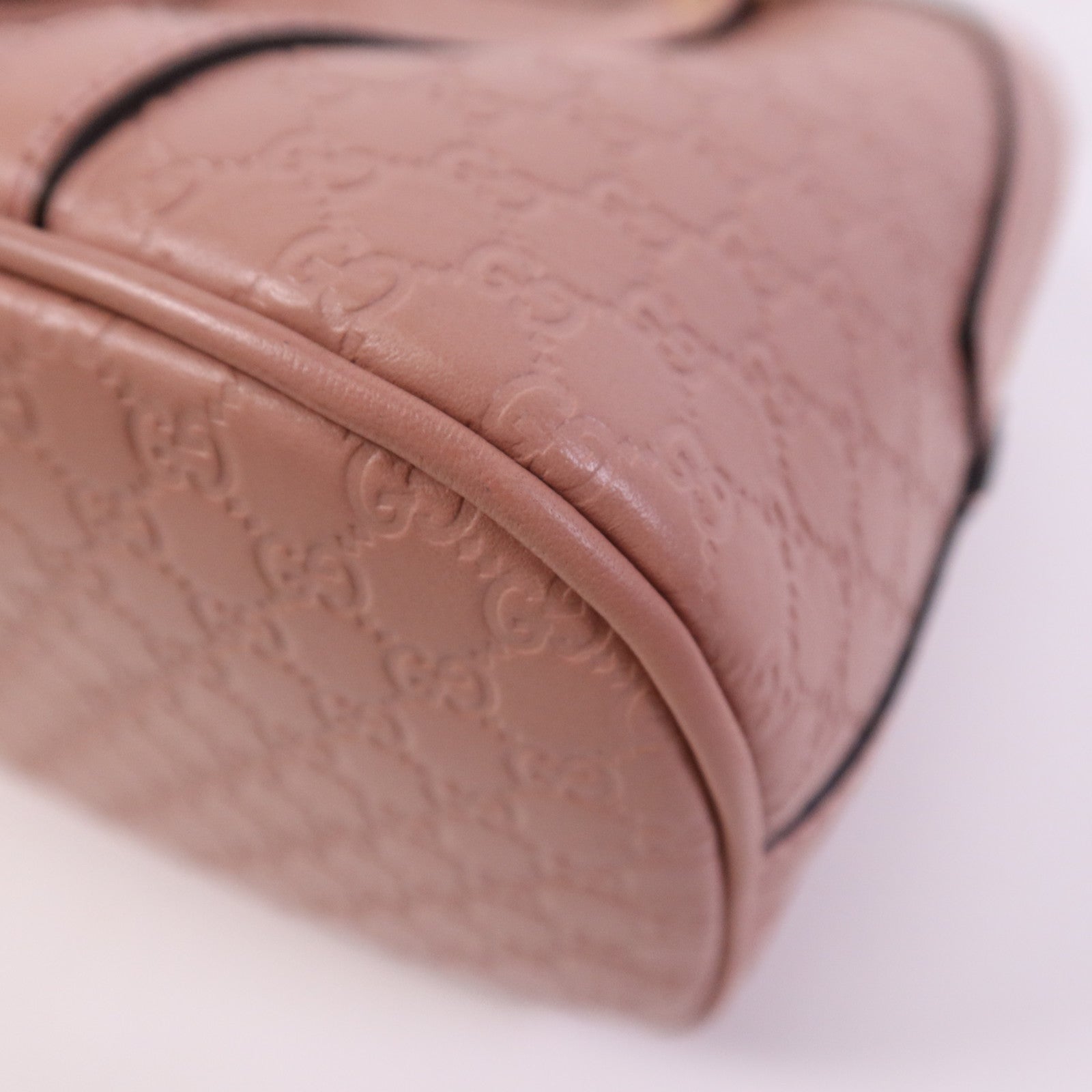 GUCCI 牛皮皮革2 Way Shoulder Bag金扣手挽肩背兩用袋