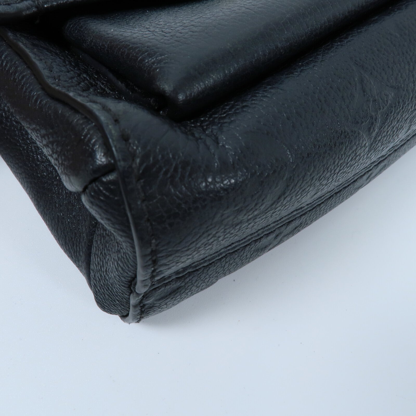 LOUIS VUITTON Monogram Empreinte Vavin BB鏈帶肩背袋