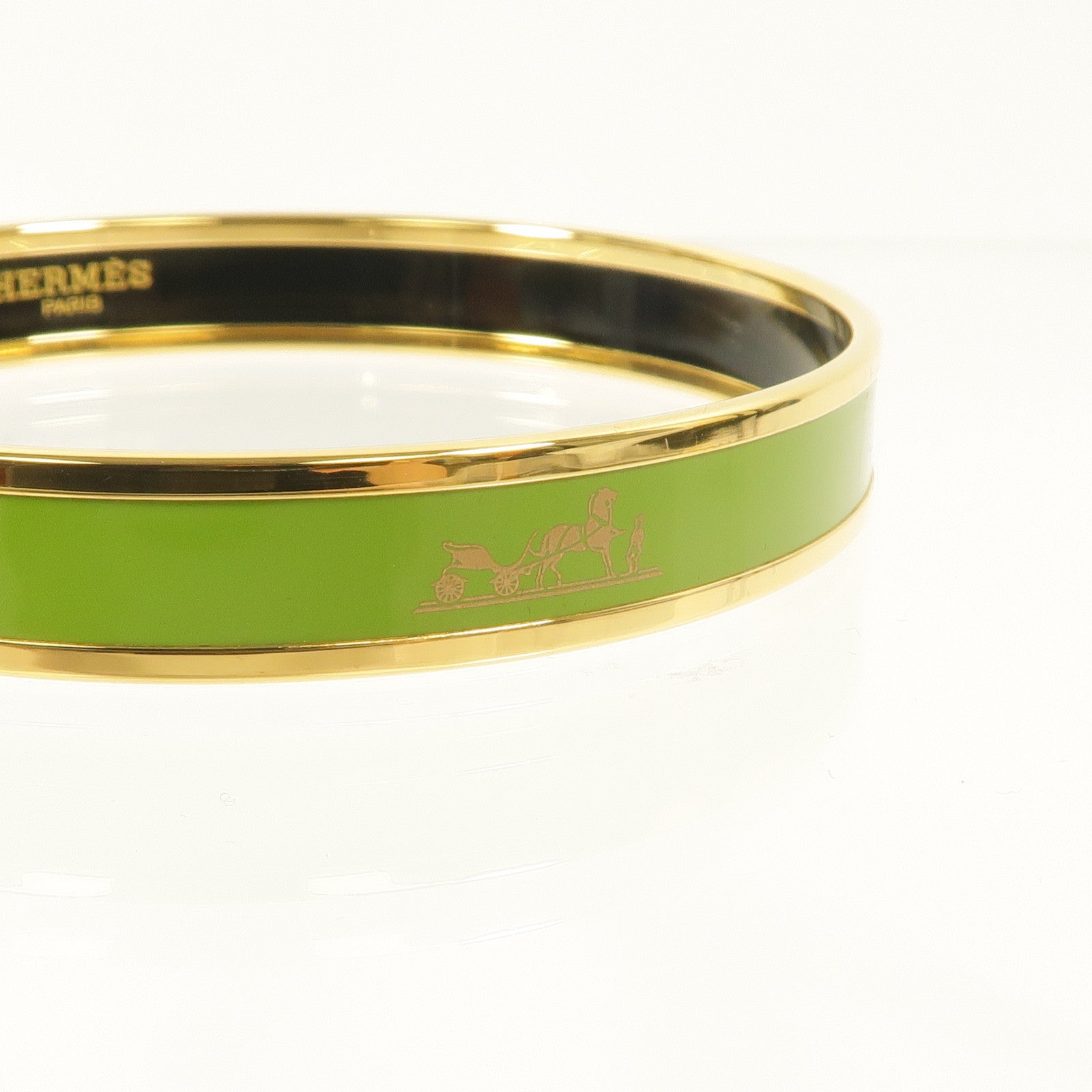 HERMES 金屬Caleche Bangle PM手鐲