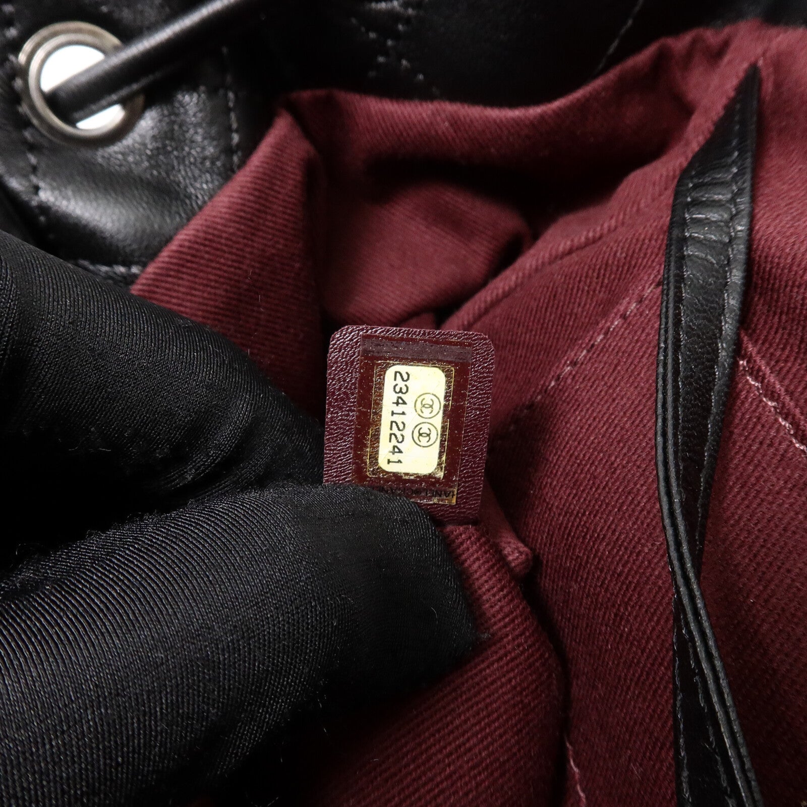 CHANEL 羊皮皮革Urban Spirit Backpack鏈帶背包