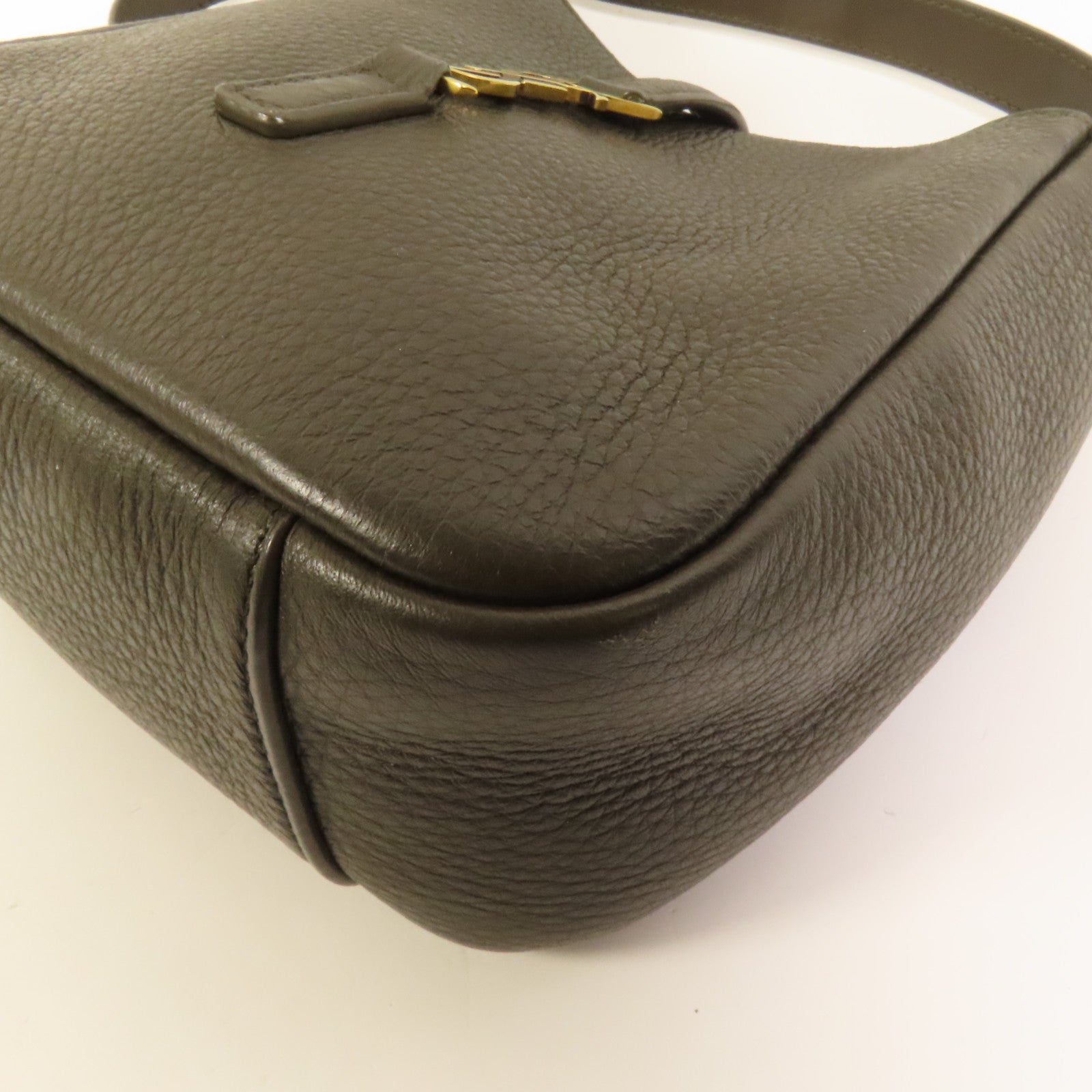 SAINT LAURENT 牛皮皮革LE 5A7金扣肩背袋