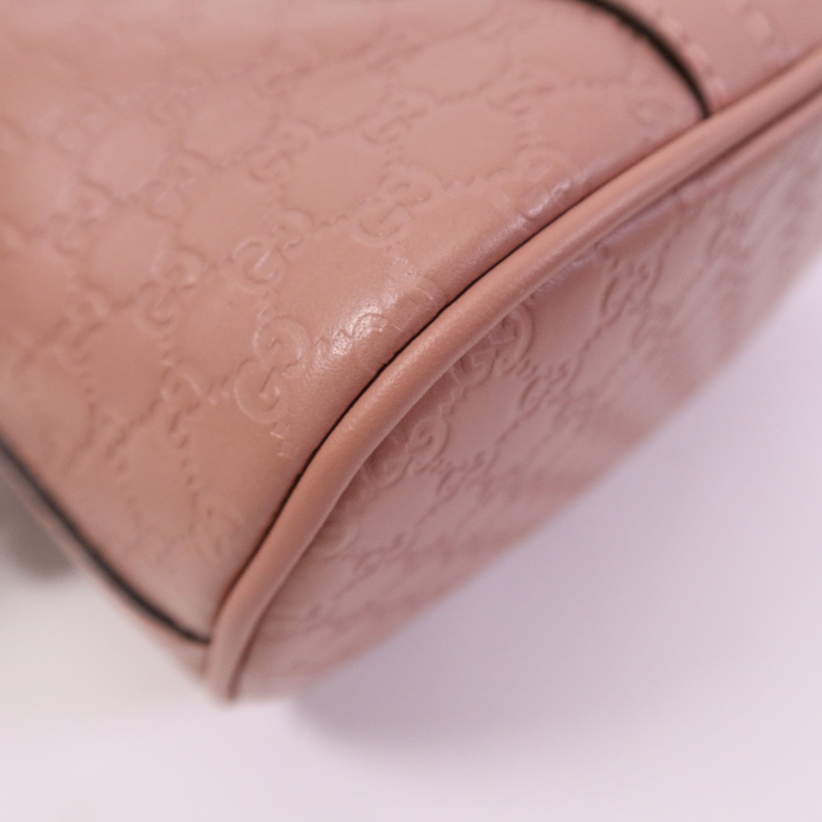GUCCI 牛皮皮革2 Way Shoulder Bag金扣手挽肩背兩用袋