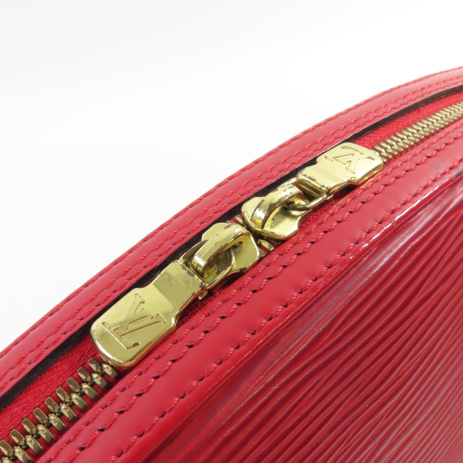 LOUIS VUITTON 【激減優惠】Epi Jasmin Handbag金扣手挽袋紅色