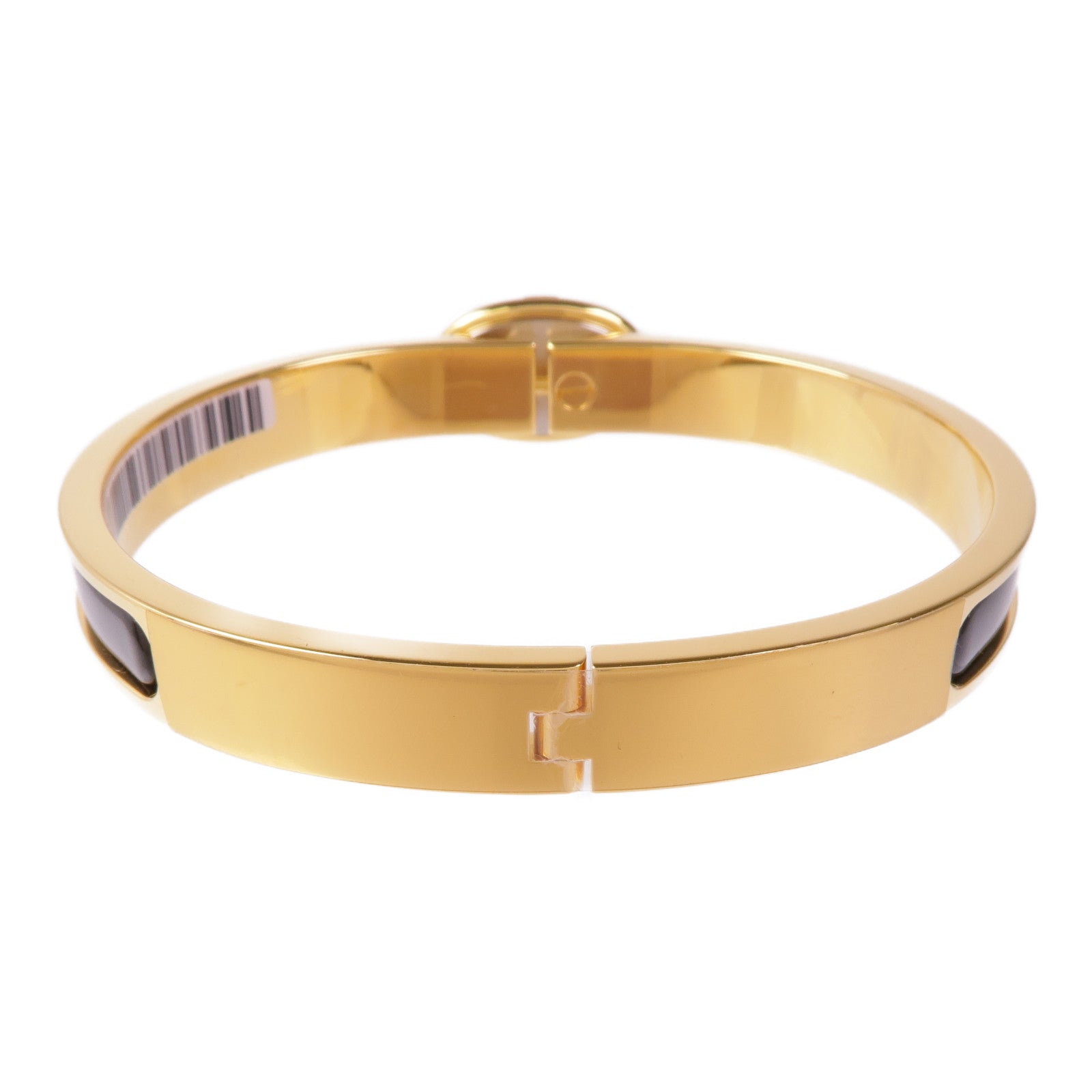 HERMES 金屬Mini Clic Chaine D'Ancre Bracelet手鐲Noir