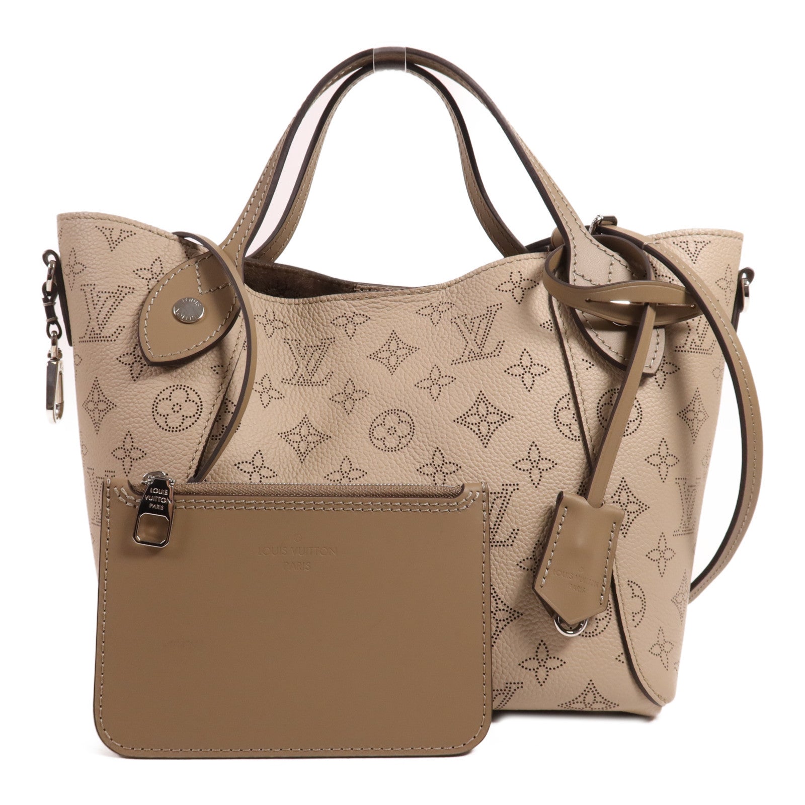 LOUIS VUITTON Mahina Hina PM銀扣手挽肩背兩用袋