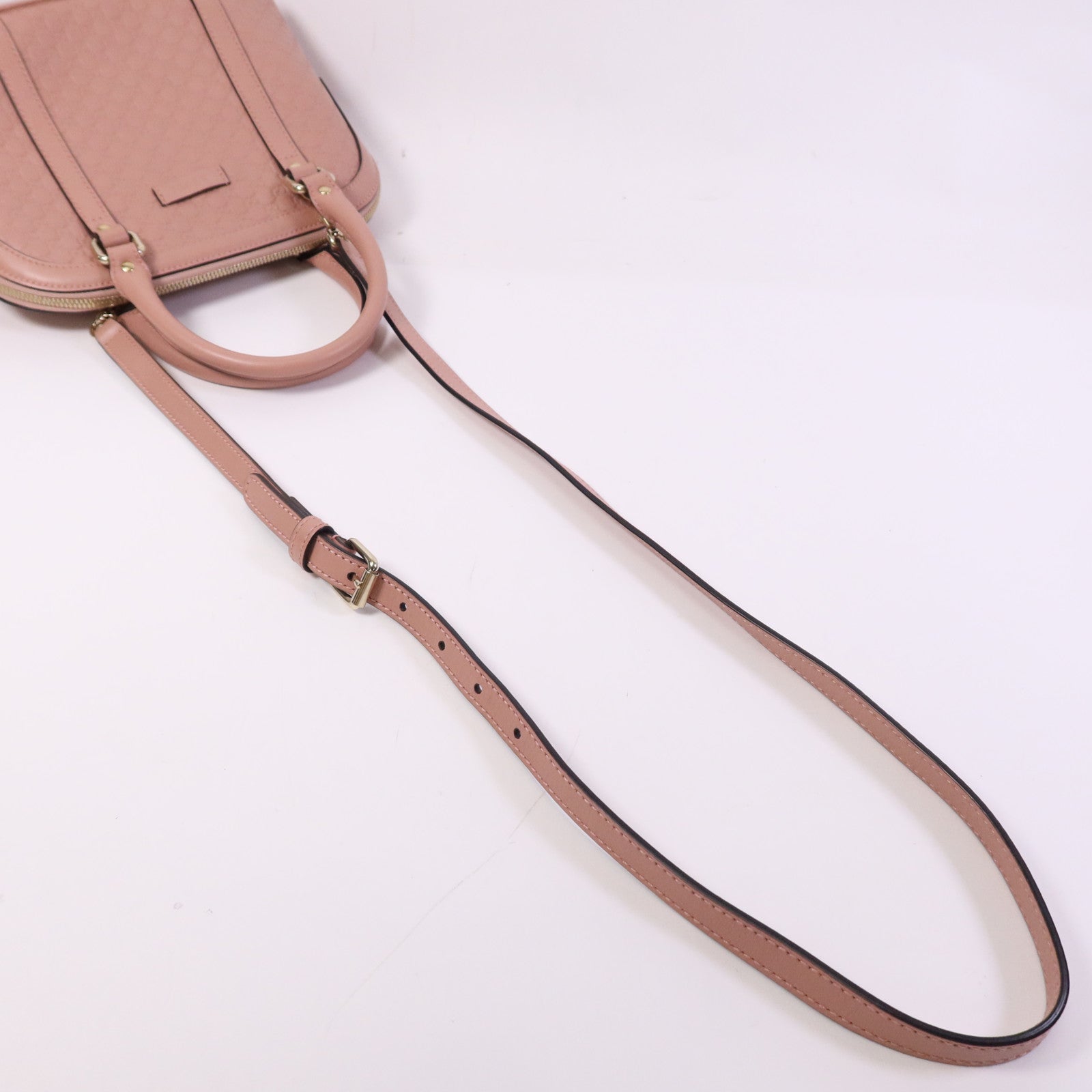 GUCCI 牛皮皮革2 Way Shoulder Bag金扣手挽肩背兩用袋