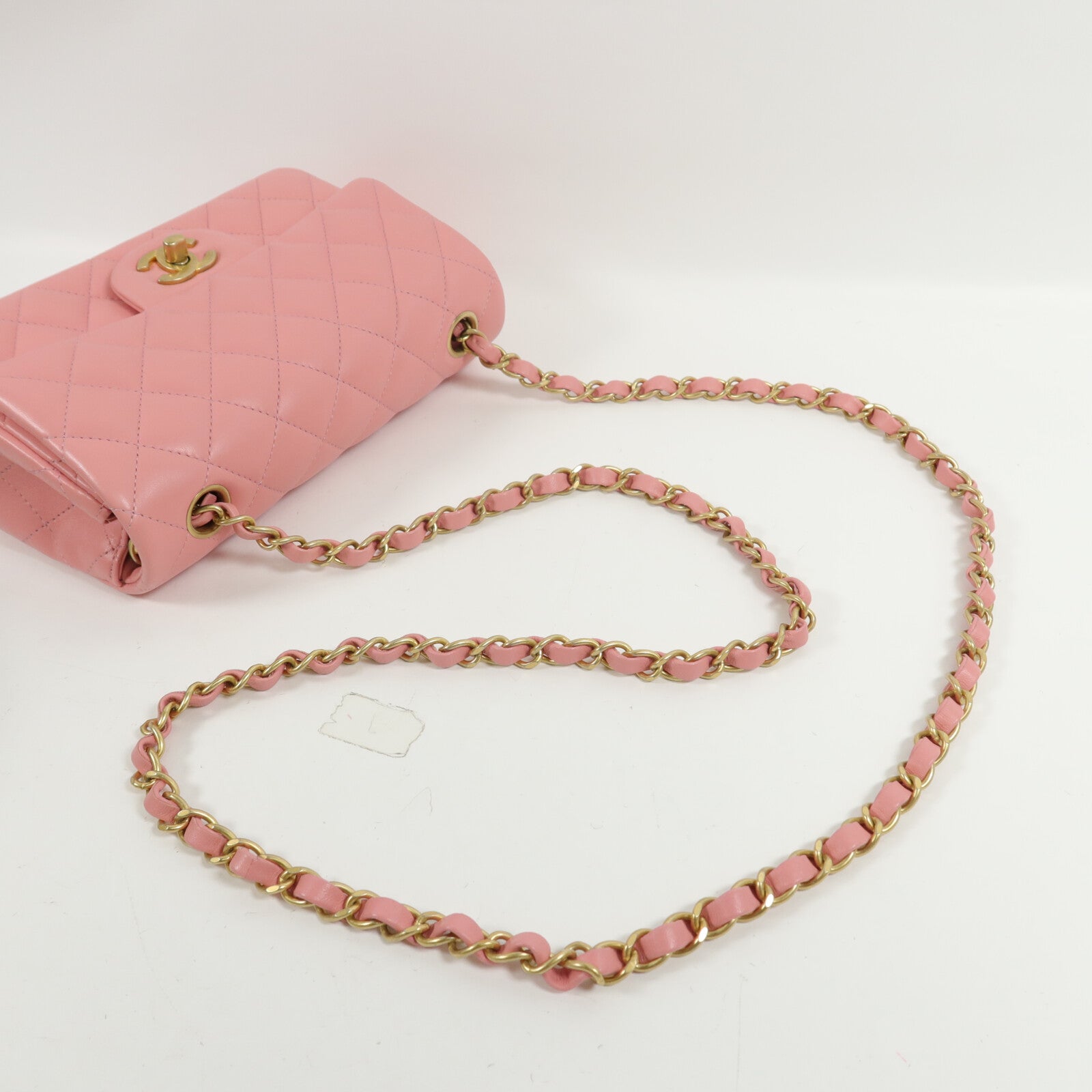 CHANEL 羊皮皮革Classic 20鏈帶肩背袋