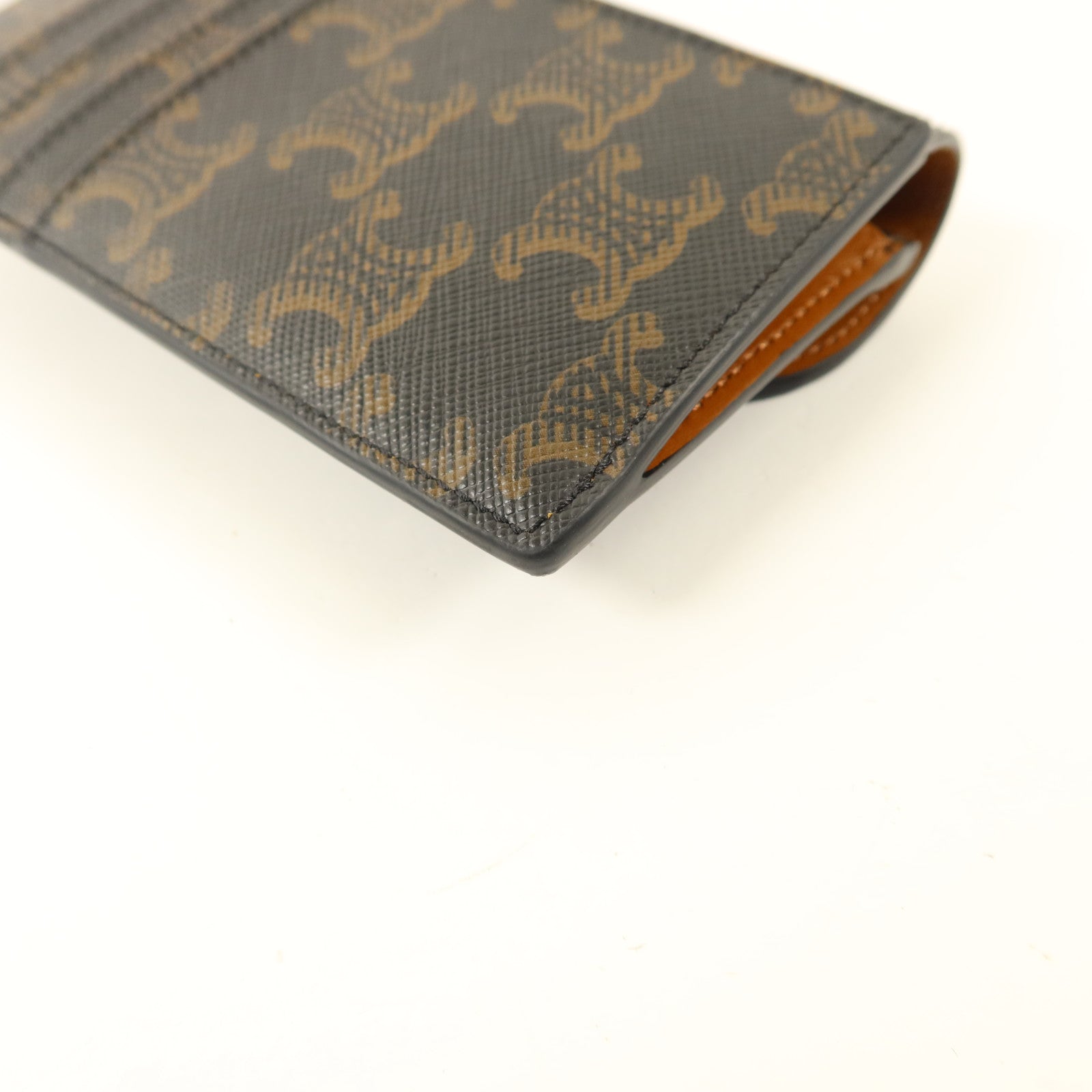 CELINE 塗層帆布Card Case金扣卡片套
