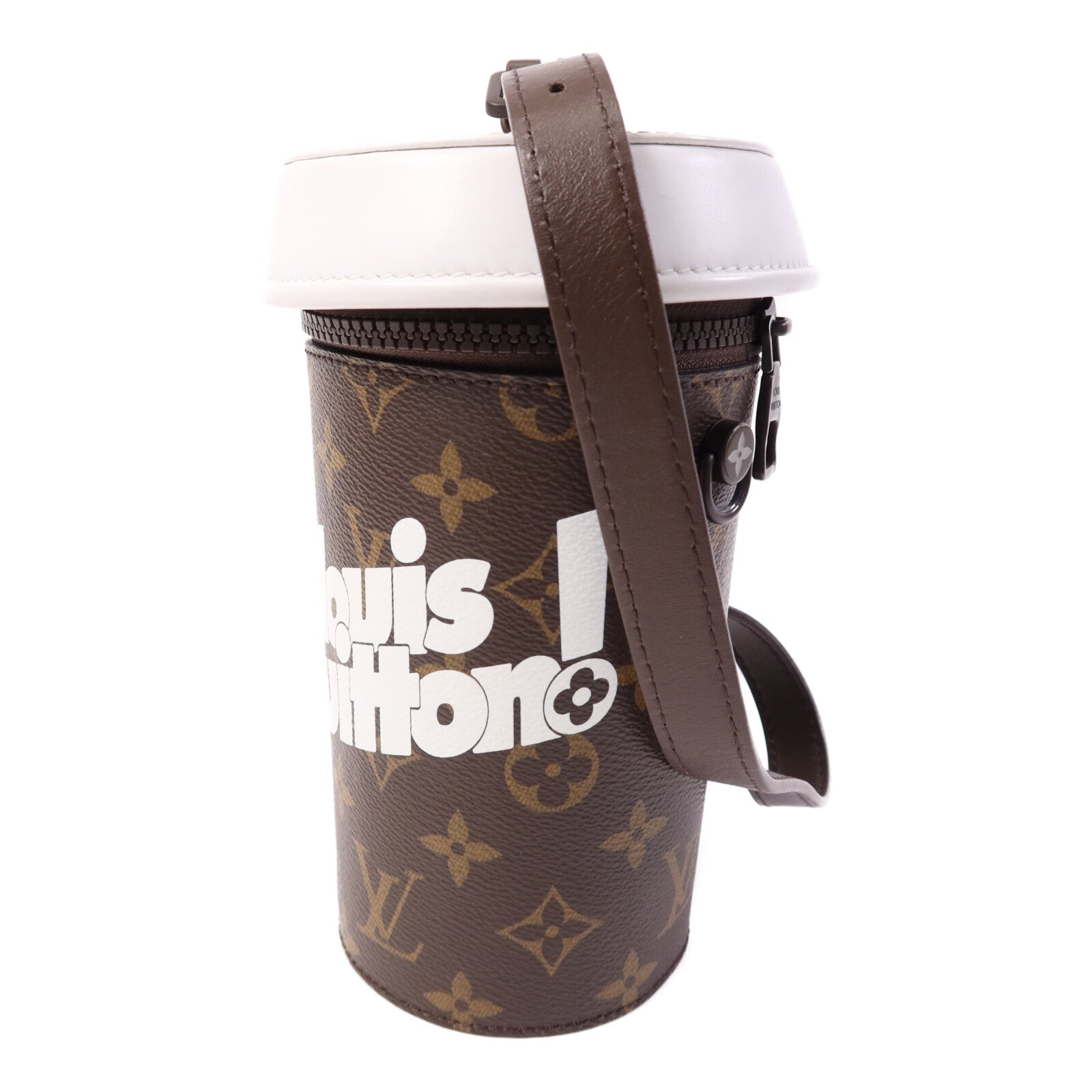 LOUIS VUITTON Monogram Coffee Cup肩背袋