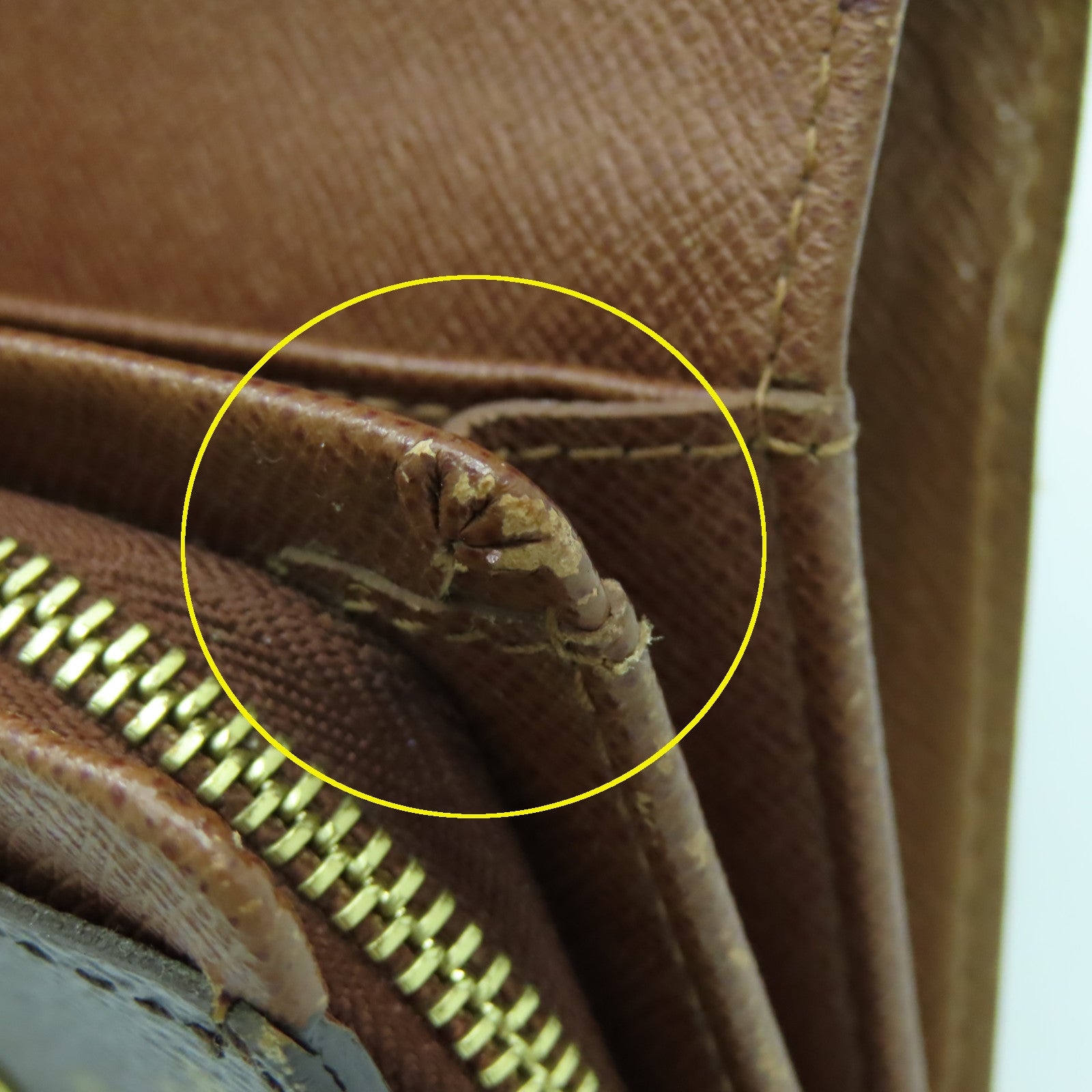 LOUIS VUITTON Monogram Wallet金扣錢包啡色