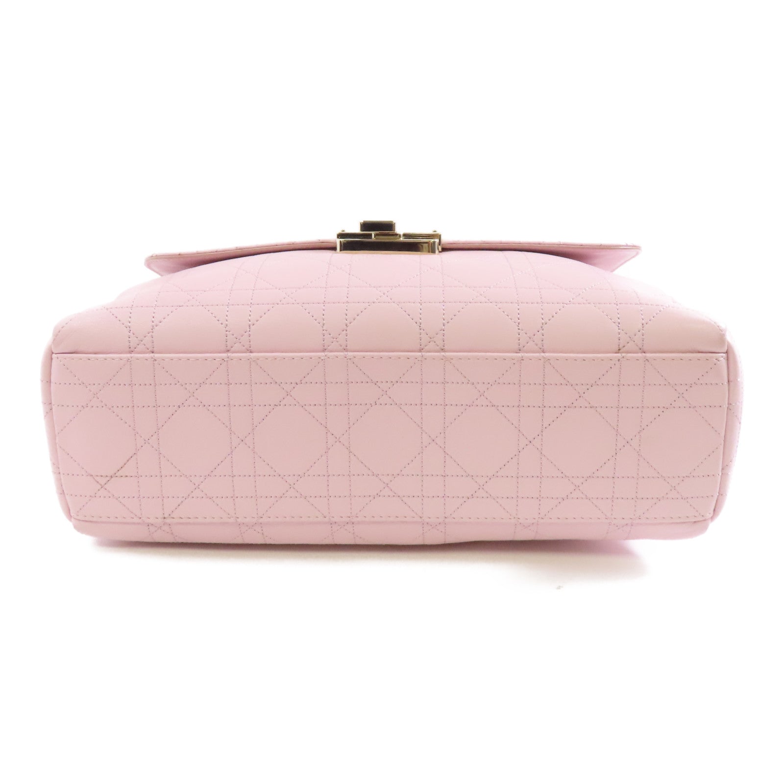 Dior 牛皮皮革Chain Shoulder Bag金扣鏈帶肩背袋粉紅色